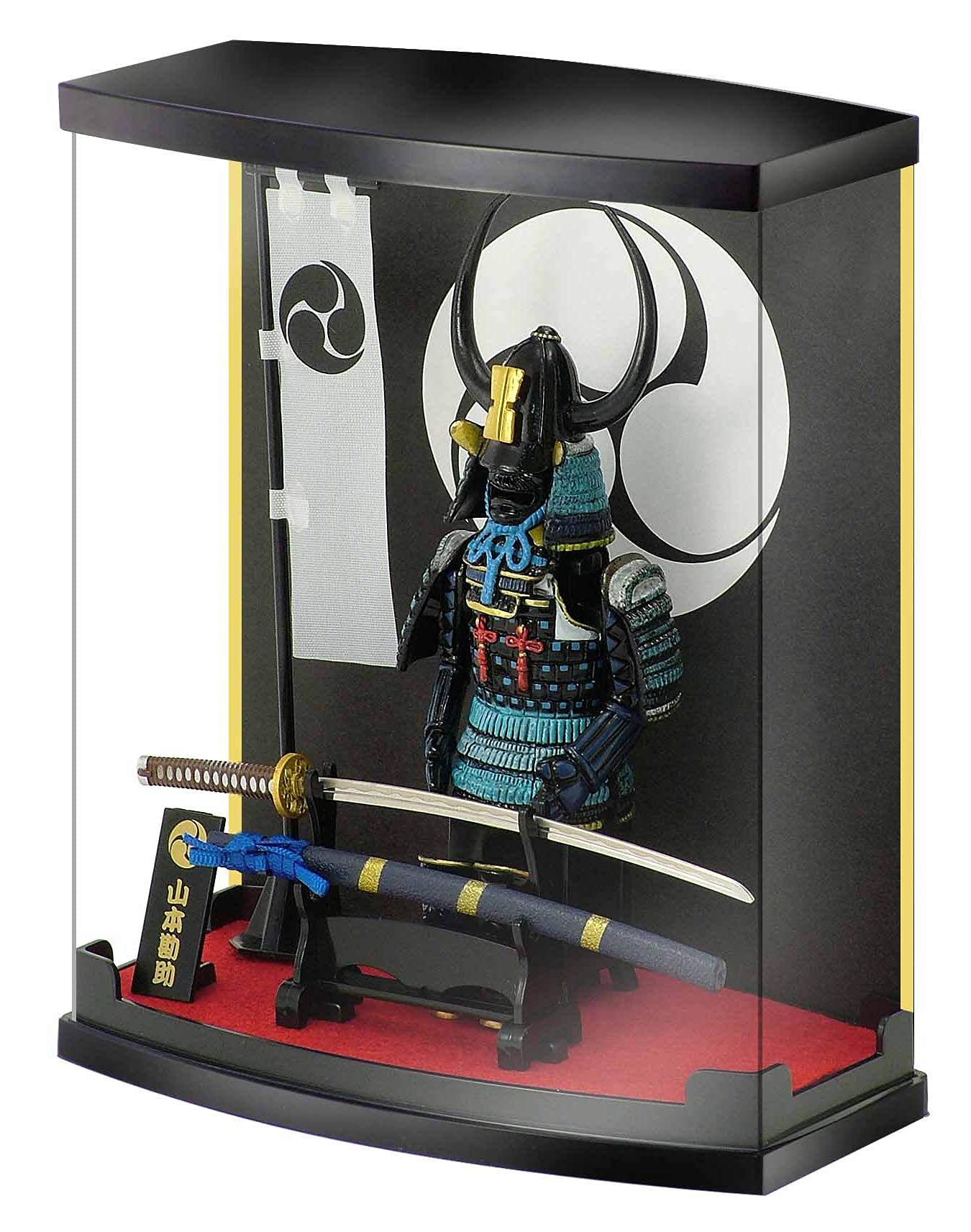 Meister Japan Samurai Armor Figure A20 – Kansuke Yamamoto Collectible, Display Stand & Case