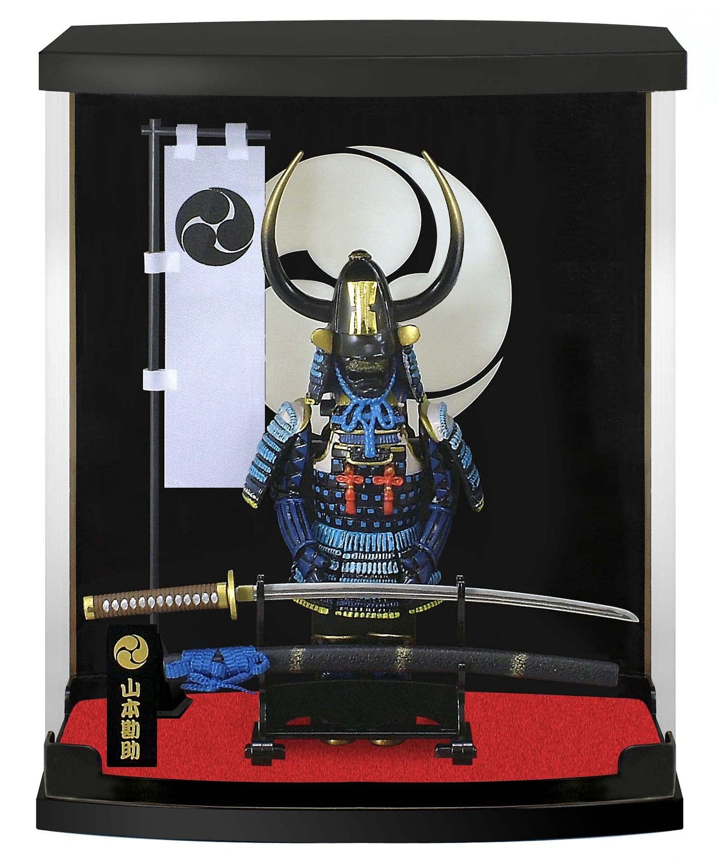 Meister Japan Samurai Armor Figure A20 – Kansuke Yamamoto Collectible, Display Stand & Case