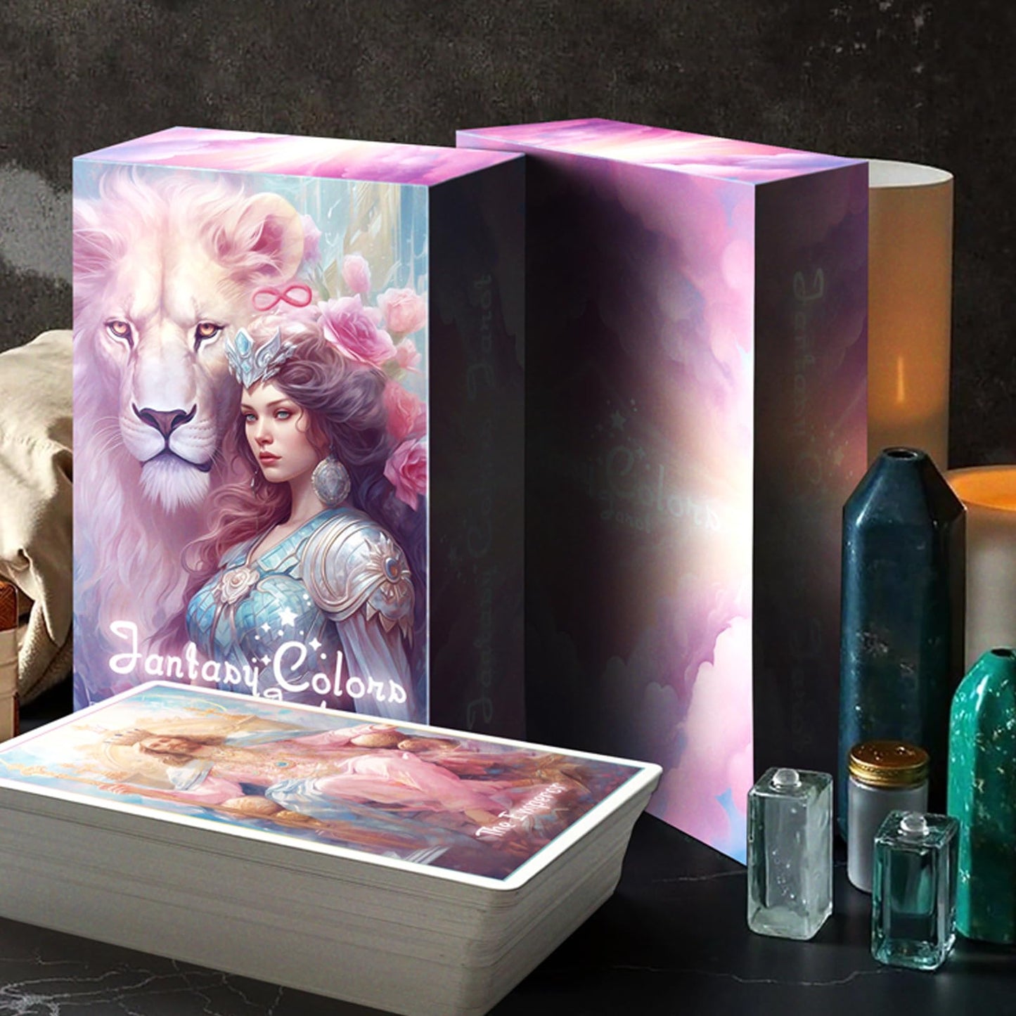 Mekasthos Tarot Cards with Guide Book — 78-Card Beginner Deck for Everyday Witch Readings