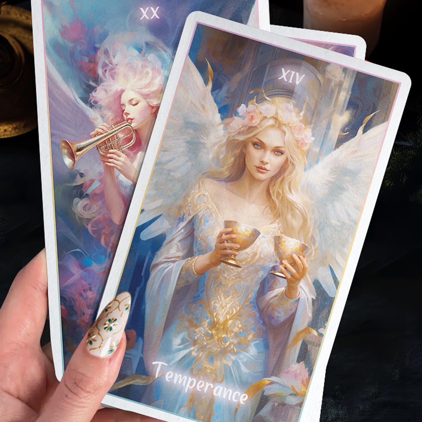 Mekasthos Tarot Cards with Guide Book — 78-Card Beginner Deck for Everyday Witch Readings