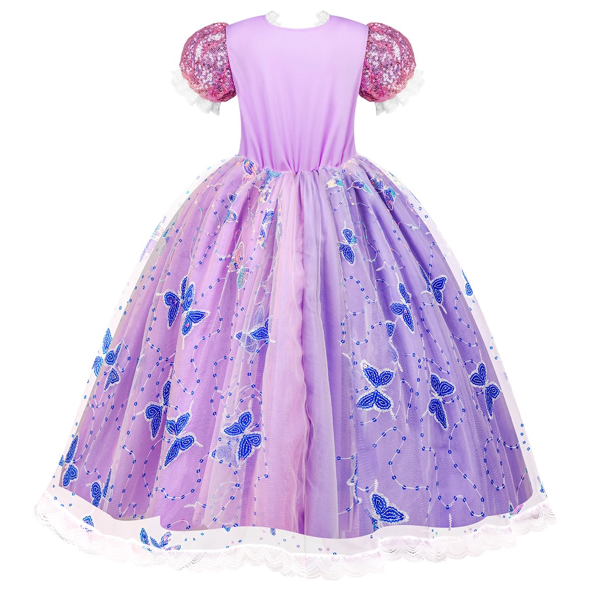 Meland Princess Light-Up Dress for Girls (Ages 3-10) - Enchanting Costume & Accessory Set