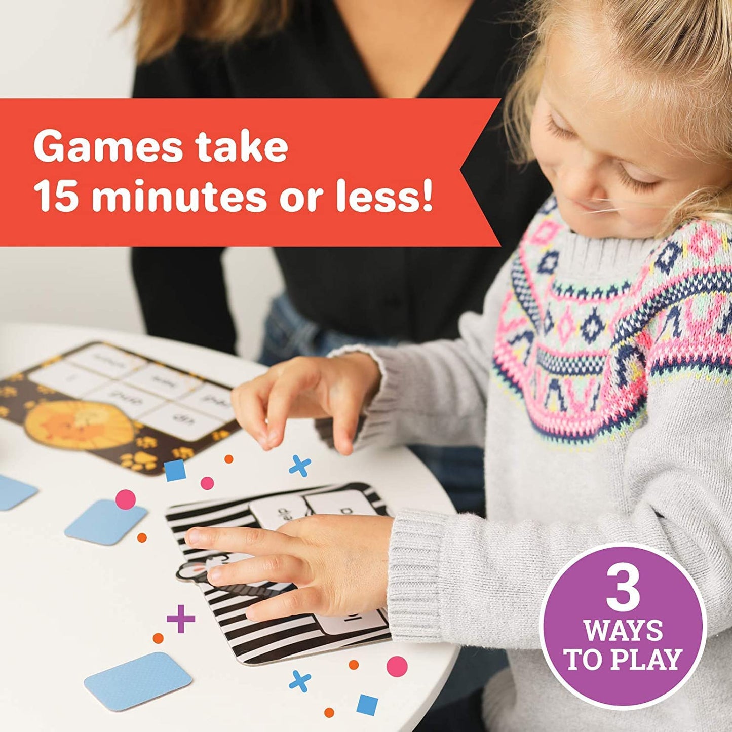 Melby Toys Barnacle Wild Word Safari – CVC Sight Word Games for Kids, Phonics Card Alternatives, Classroom Must-Have