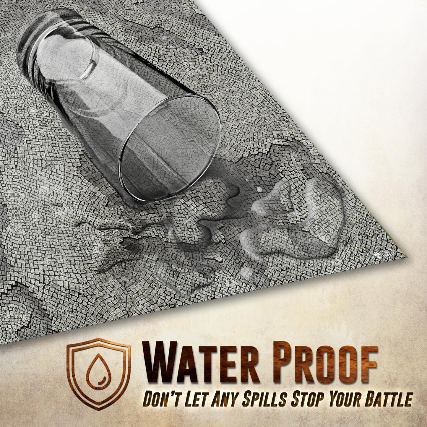 Melee Mats Wargaming Battle Mat 48x72 - Durable Vinyl Terrain for Warhammer 40K, DnD & RPGs