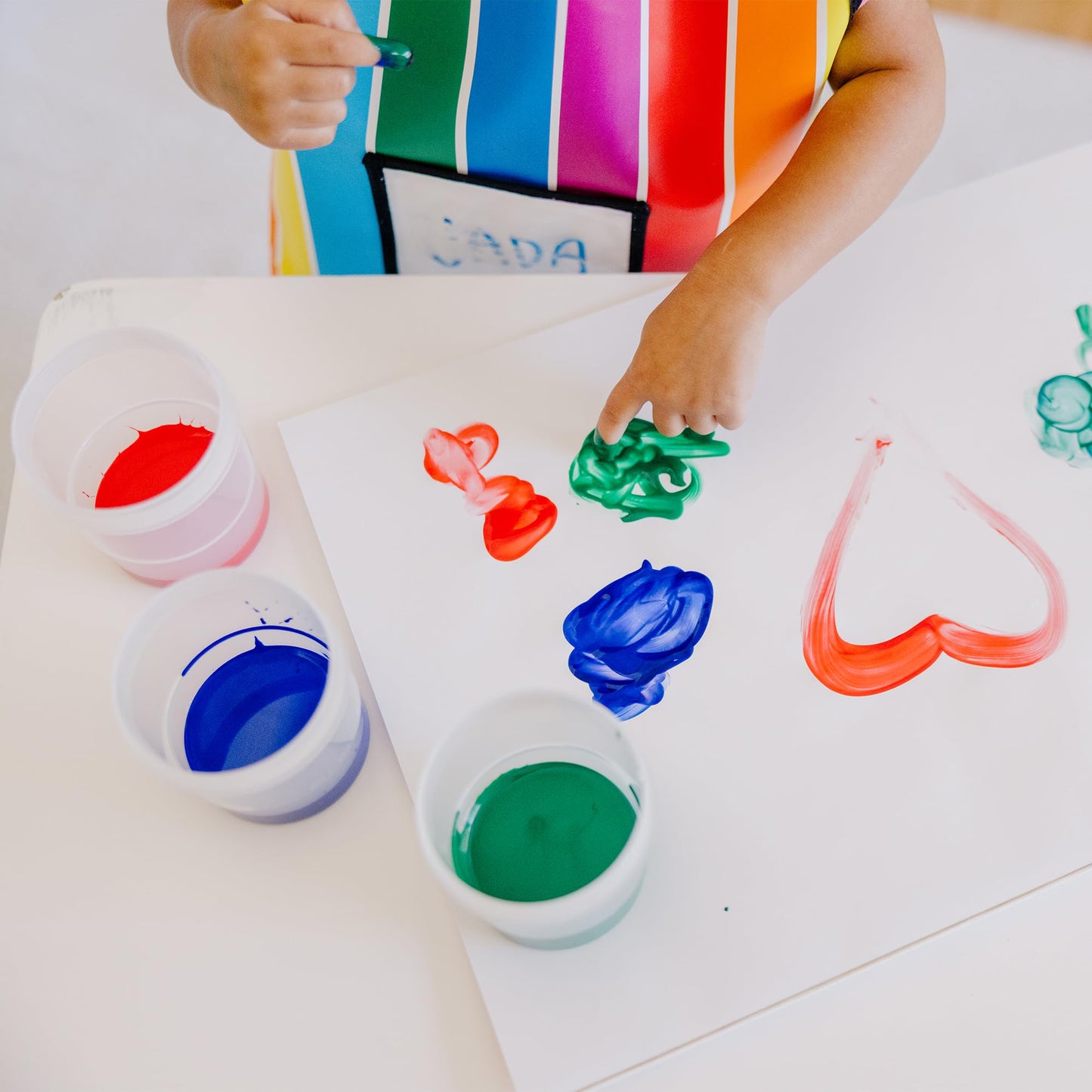 Melissa & Doug Finger Paint Paper Pad (12 x 18 inches, 50 Sheets per Pad, 2-Pack) – FSC Certified