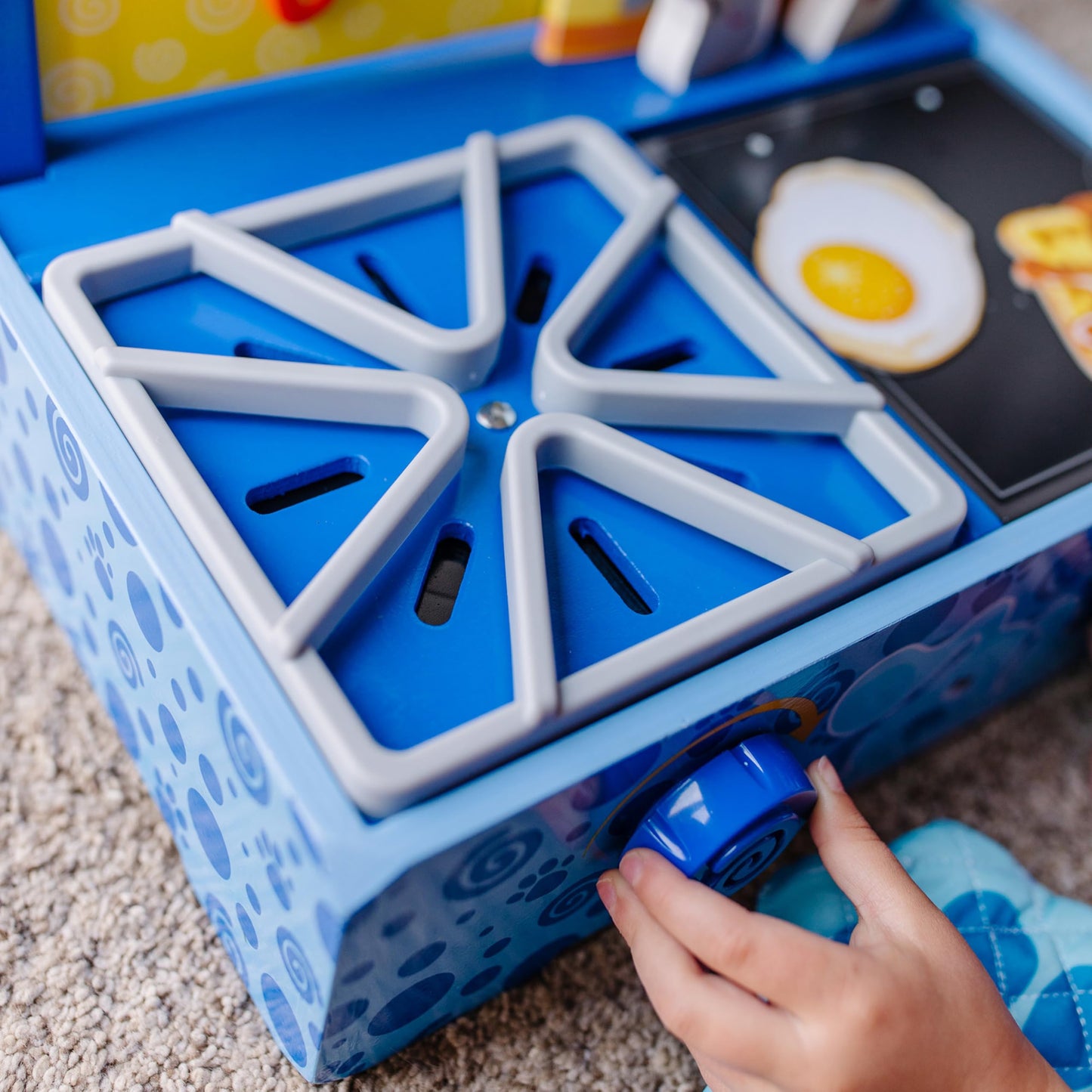 Melissa & Doug Blue's Clues & You! Wooden Cooking Play Set - 42 Pieces