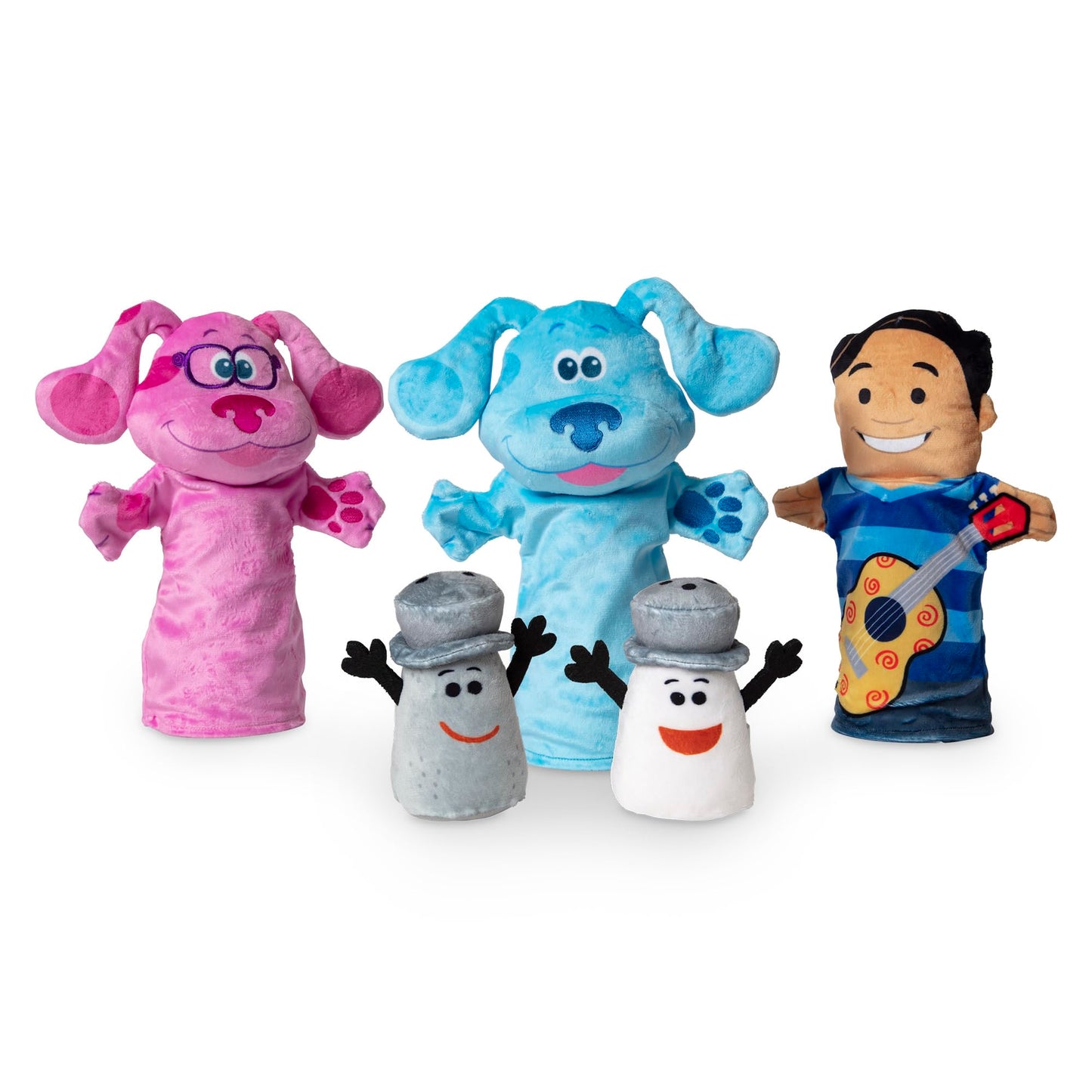 Melissa & Doug Blue’s Clues & You! 5-Piece Hand & Finger Puppets