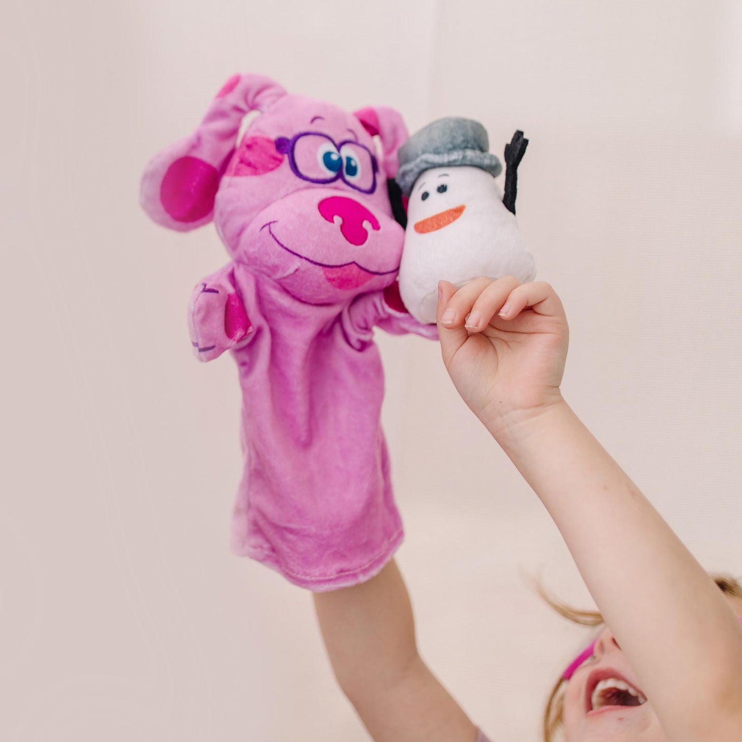 Melissa & Doug Blue’s Clues & You! 5-Piece Hand & Finger Puppets