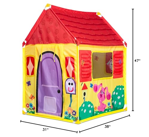 Melissa & Doug Blue's Clues & You! Blue's House Play Tent — Roomy Indoor/Outdoor Kids Tent