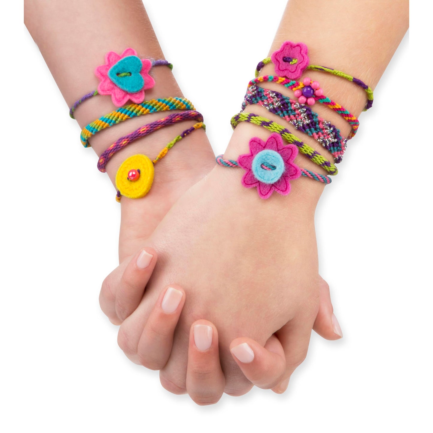 Melissa & Doug On The Go Friendship Bracelet Craft Set – 10+ Bracelets