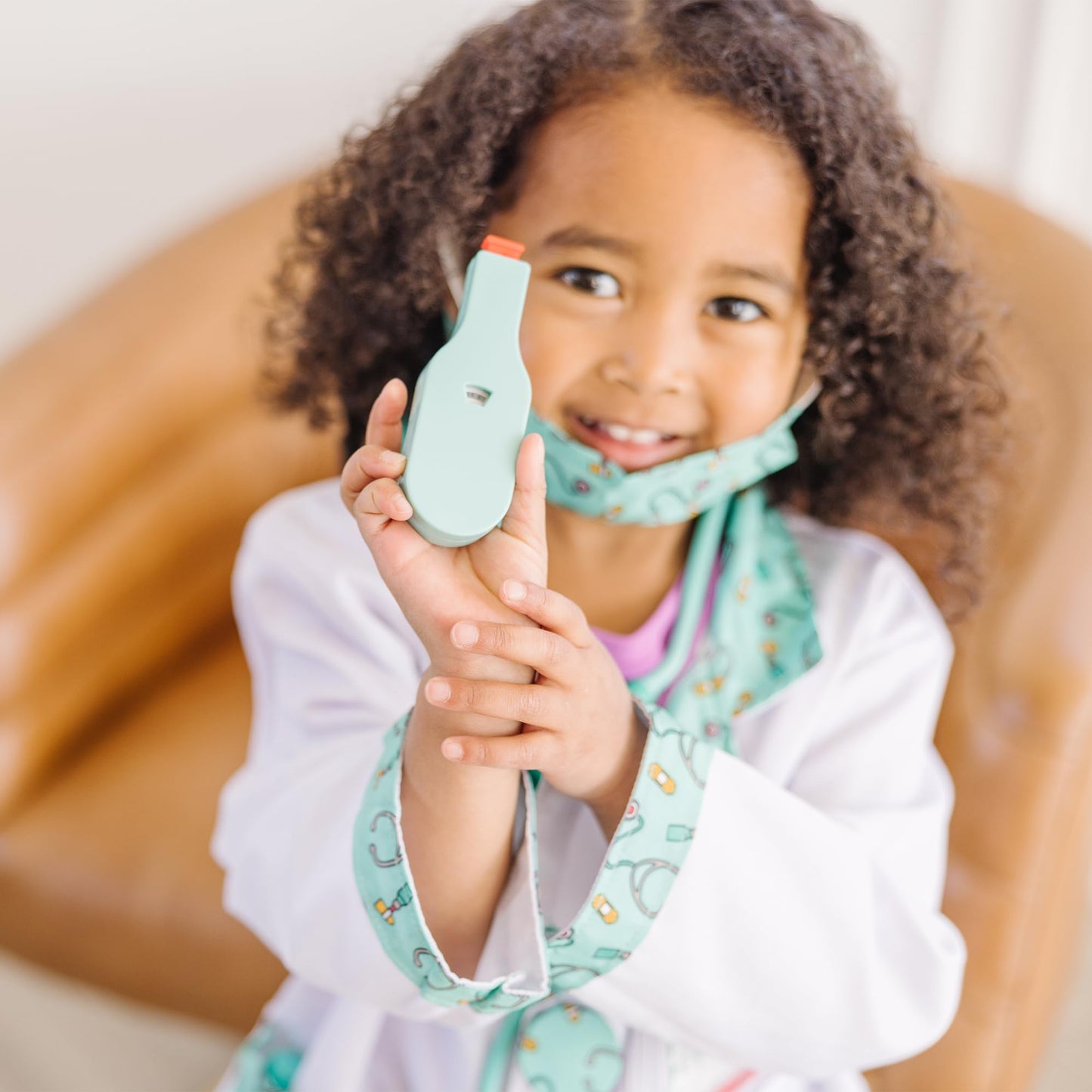 Melissa & Doug Doctor Costume Dress-Up Set (8-Piece) – Pretend Play Outfit for Kids 3–6