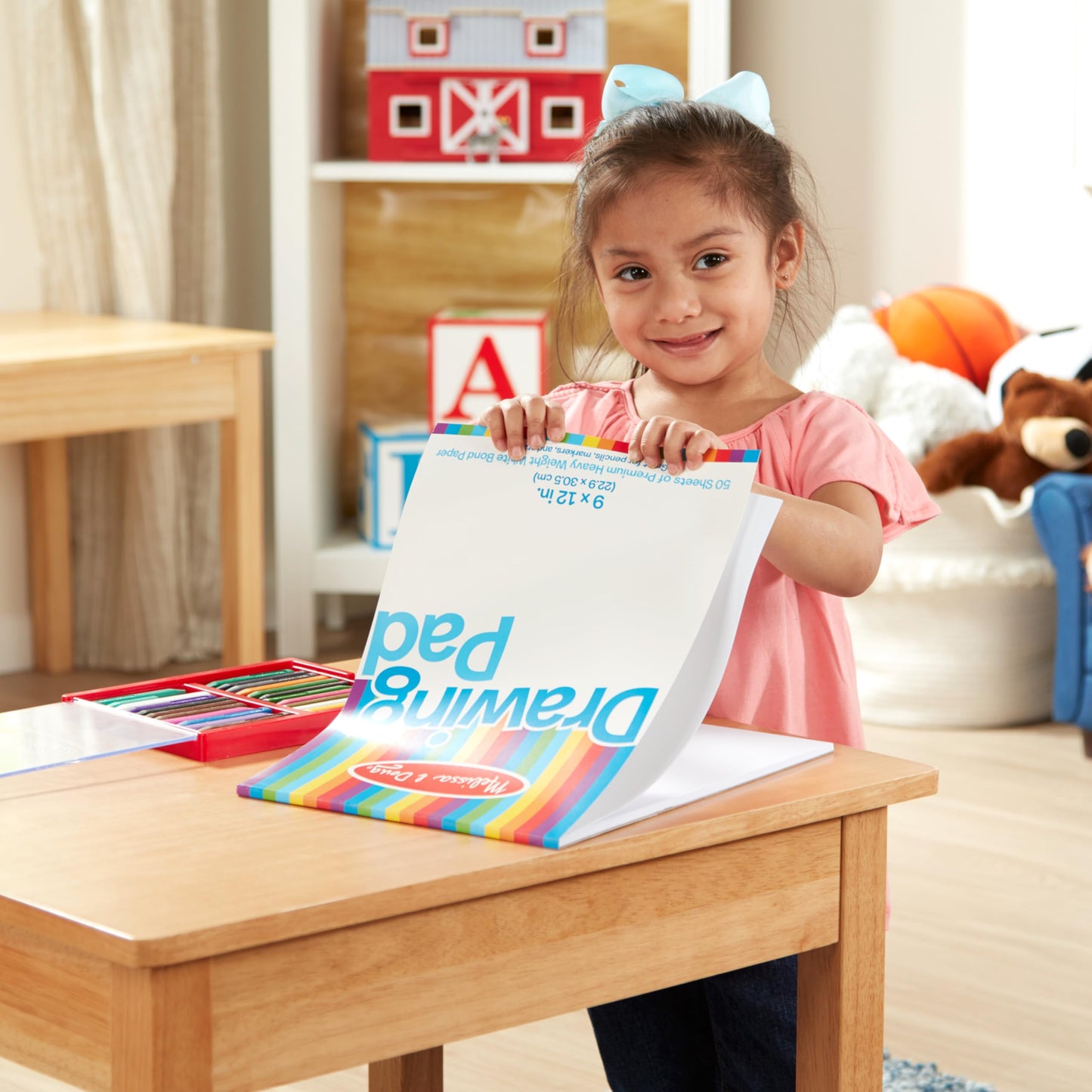 Melissa & Doug Drawing Pad 9x12 – 50 Sheets, Heavyweight Paper