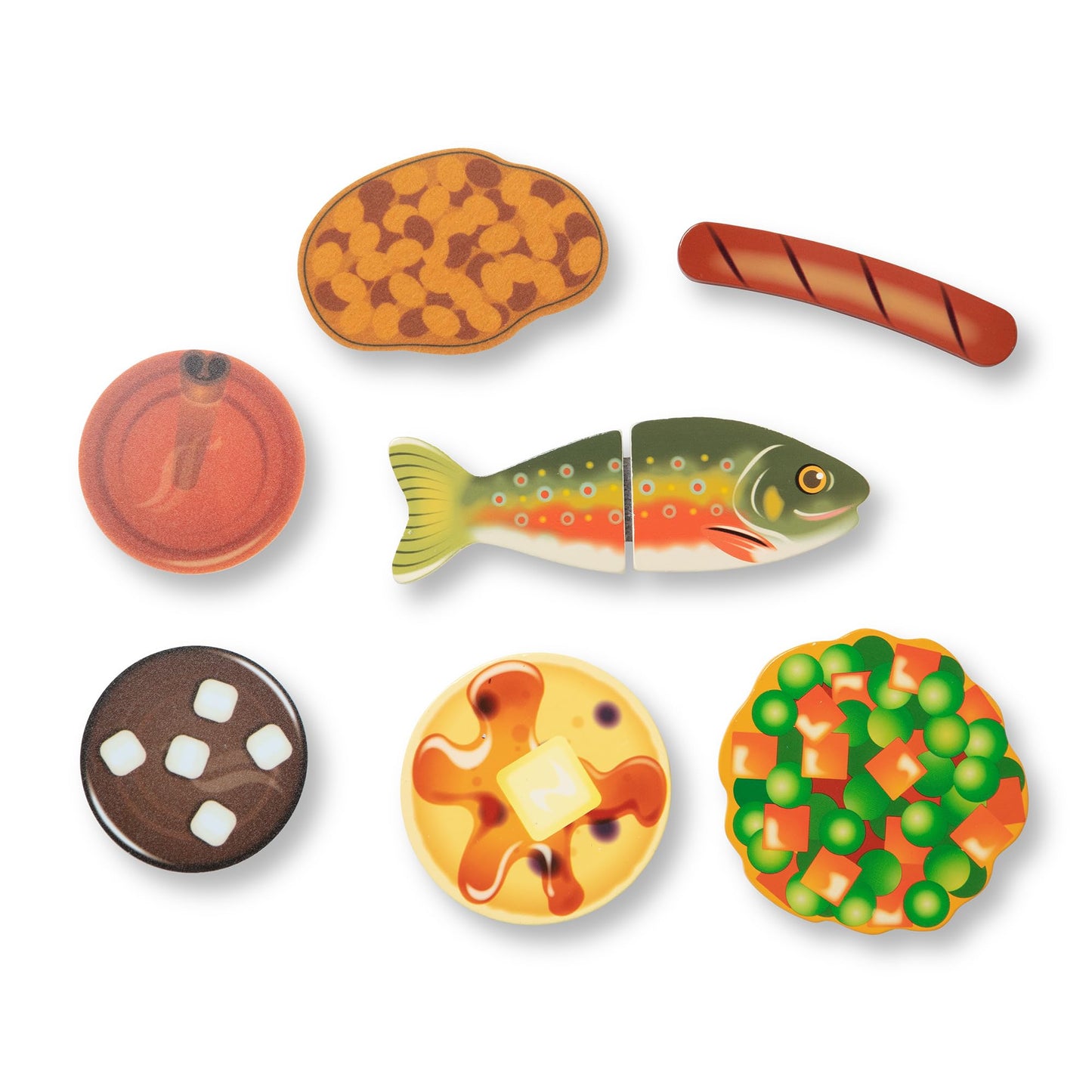 Melissa & Doug Let’s Explore Camp Stove Play Set – 24 Pieces | FSC Certified