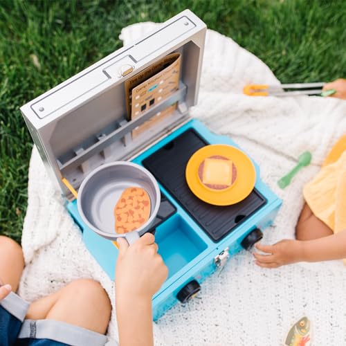 Melissa & Doug Let’s Explore Camp Stove Play Set – 24 Pieces | FSC Certified