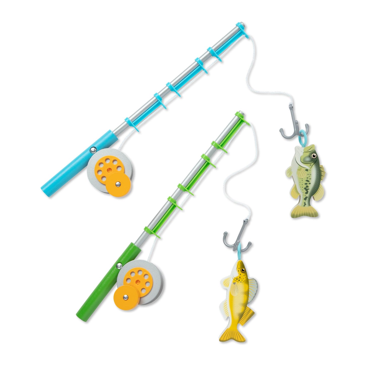Melissa & Doug Let's Explore Fishing Play Set – 21 Pieces, FSC Certified