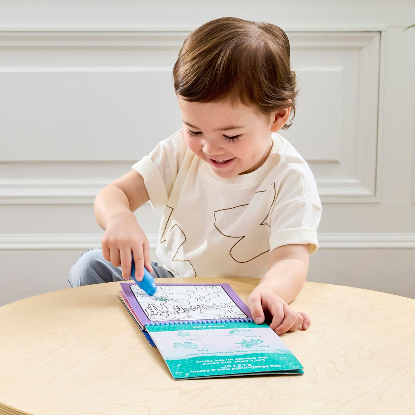 Melissa & Doug Ms. Rachel Water Wow! Color-Reveal Pad — Reusable Early Learning Toy