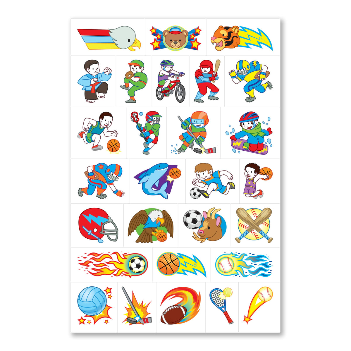 Melissa & Doug My First Temporary Tattoos - Blue | 100+ Fun Tattoos for Kids 3–7