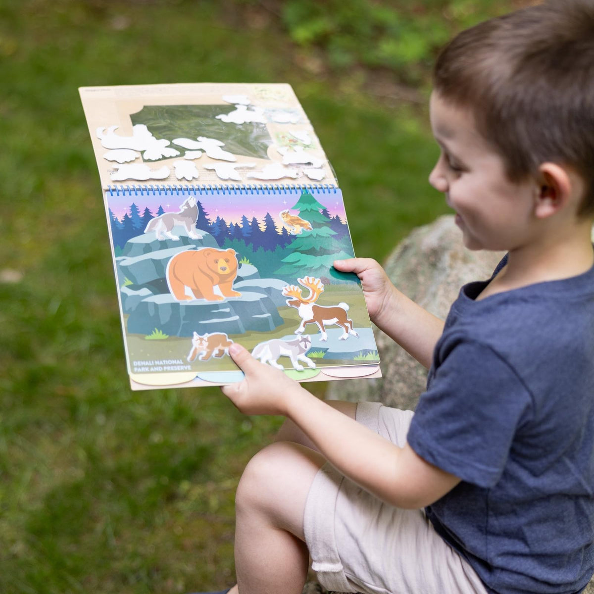 Melissa & Doug Parks Reusable Stickers Set, 1 EA – 5 National Parks