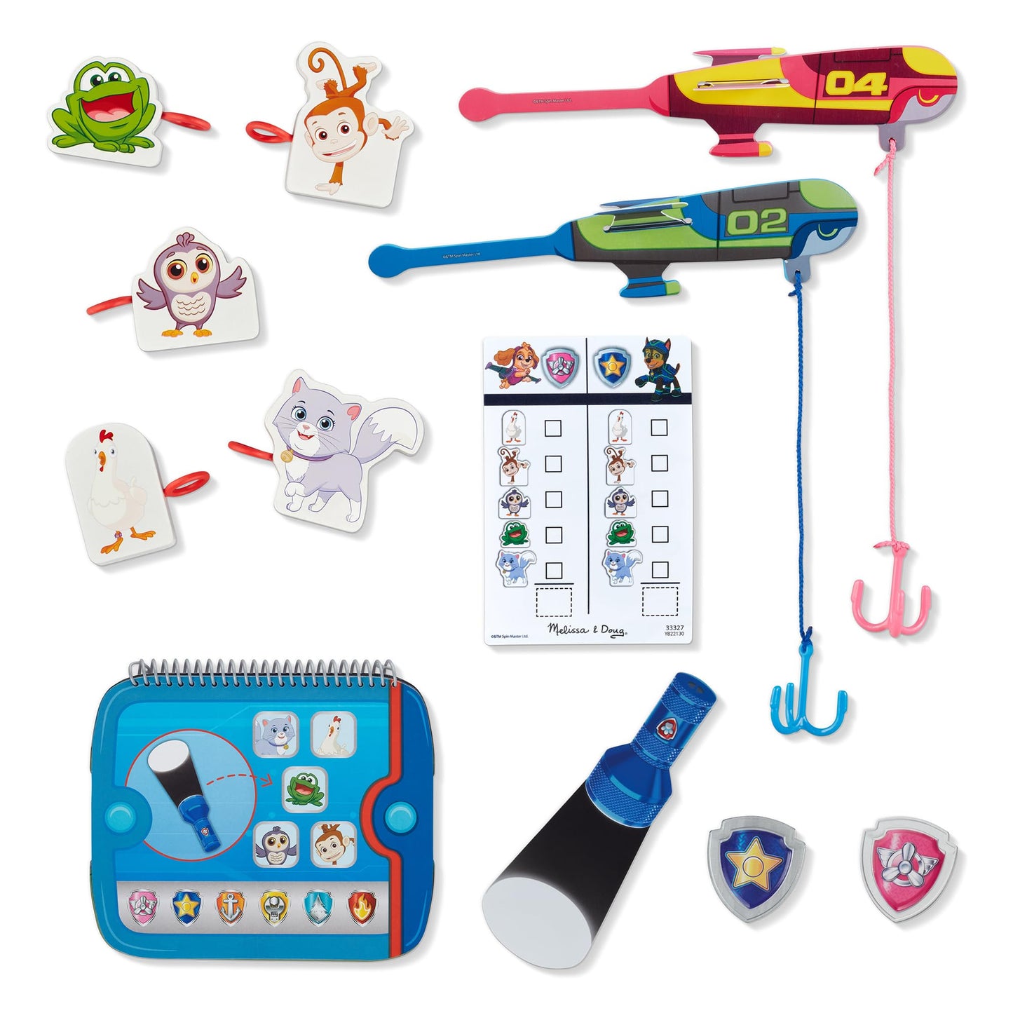 Melissa & Doug Paw Patrol 2 Spy, Find, and Rescue – FSC Certified Wooden Play Set