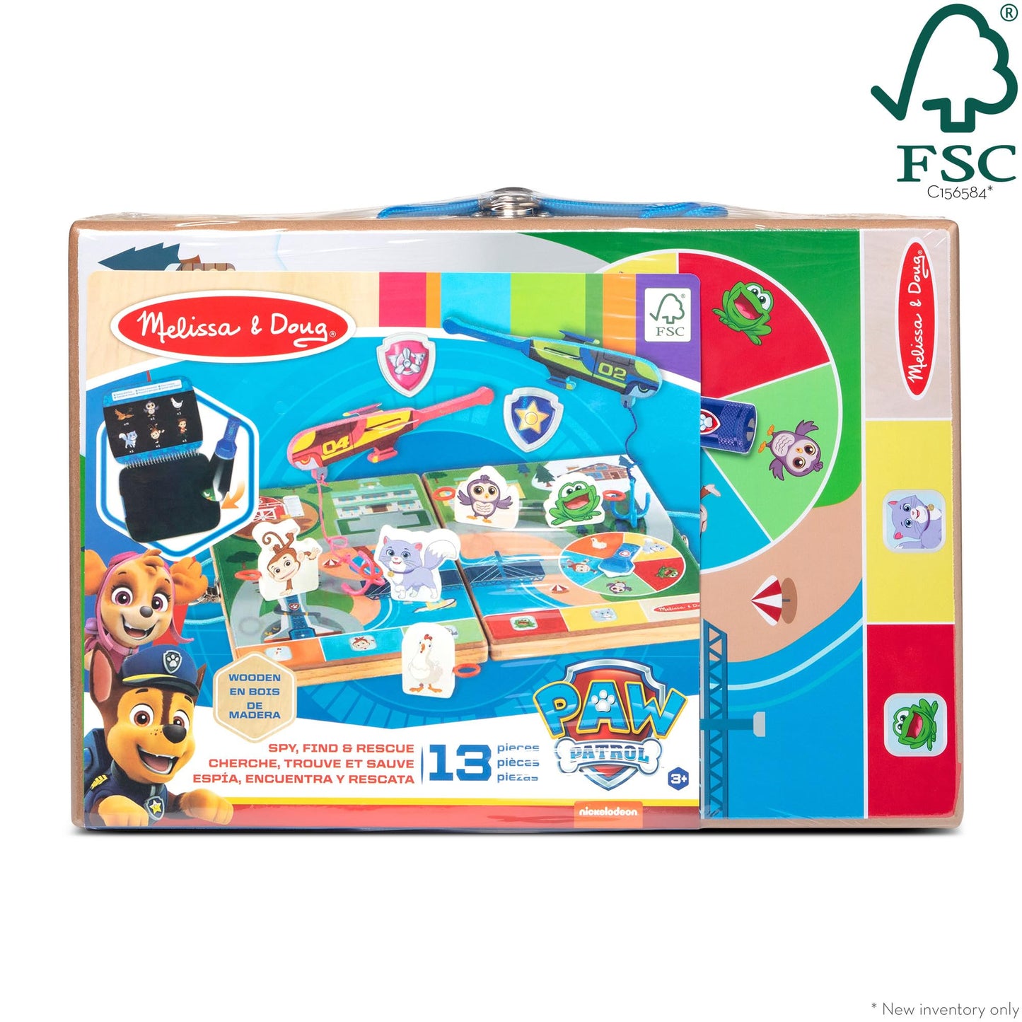 Melissa & Doug Paw Patrol 2 Spy, Find, and Rescue – FSC Certified Wooden Play Set