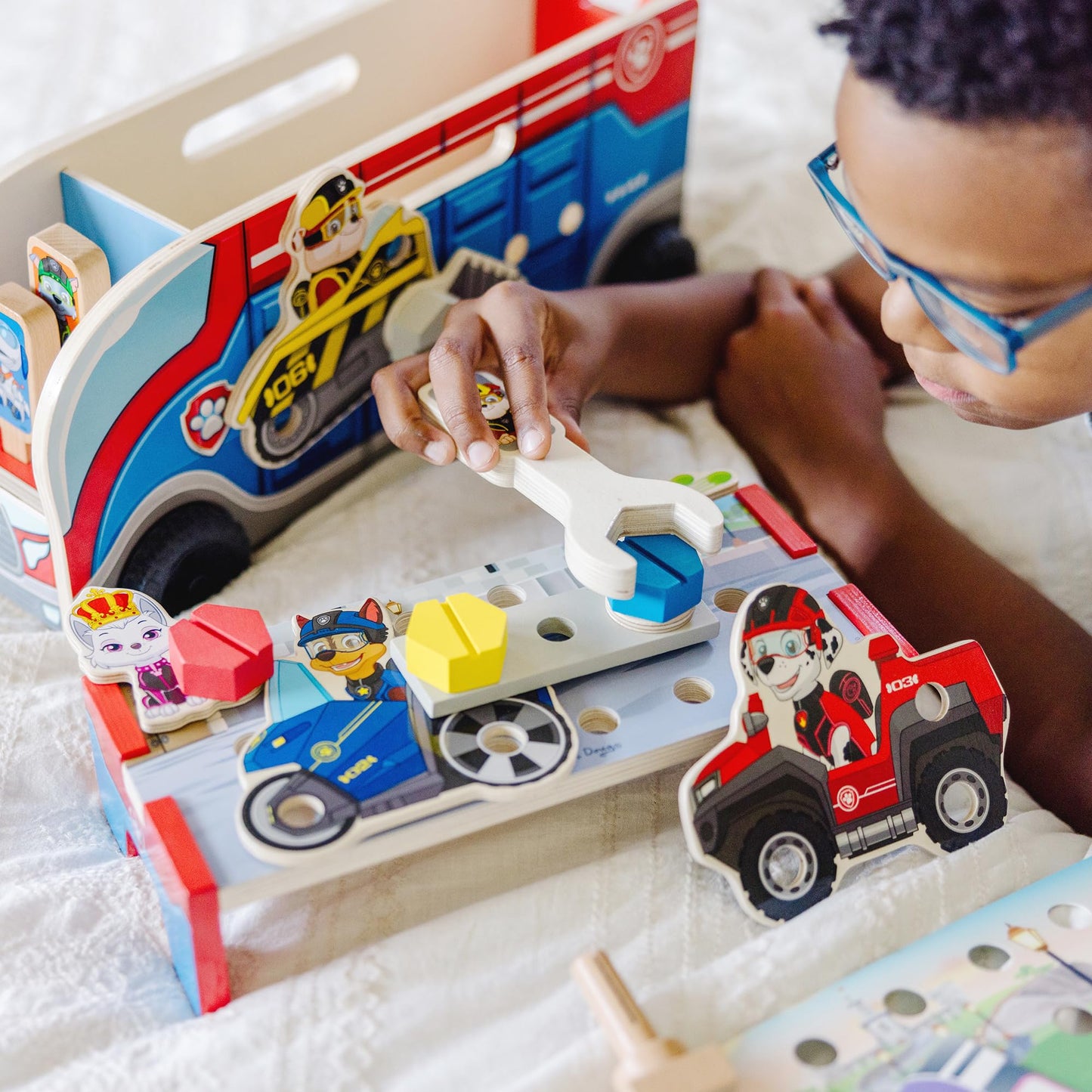 Melissa & Doug PAW Patrol Match & Build Mission Cruiser — FSC Certified
