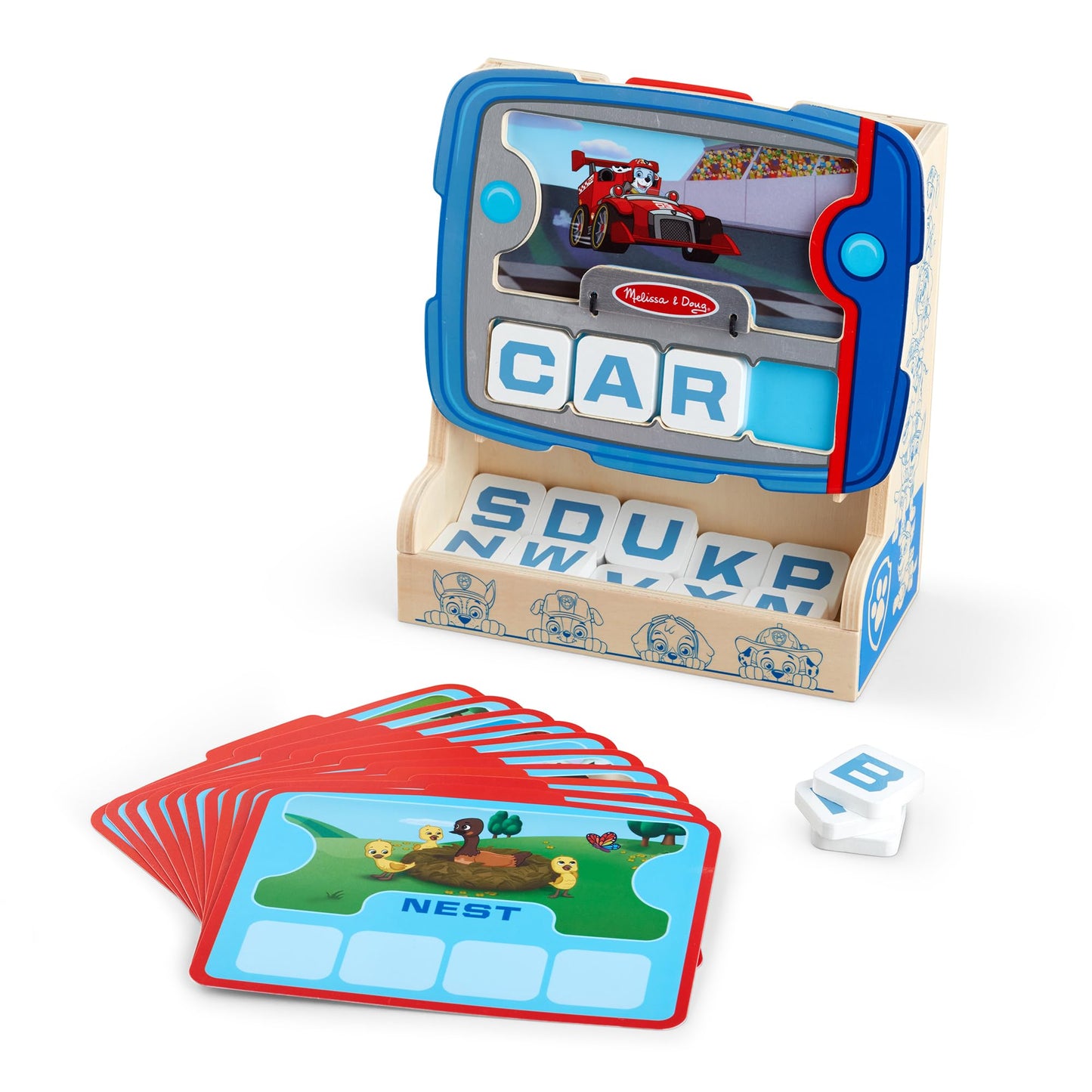 Melissa & Doug PAW Patrol See & Spell Pup Pad Game – FSC Certified