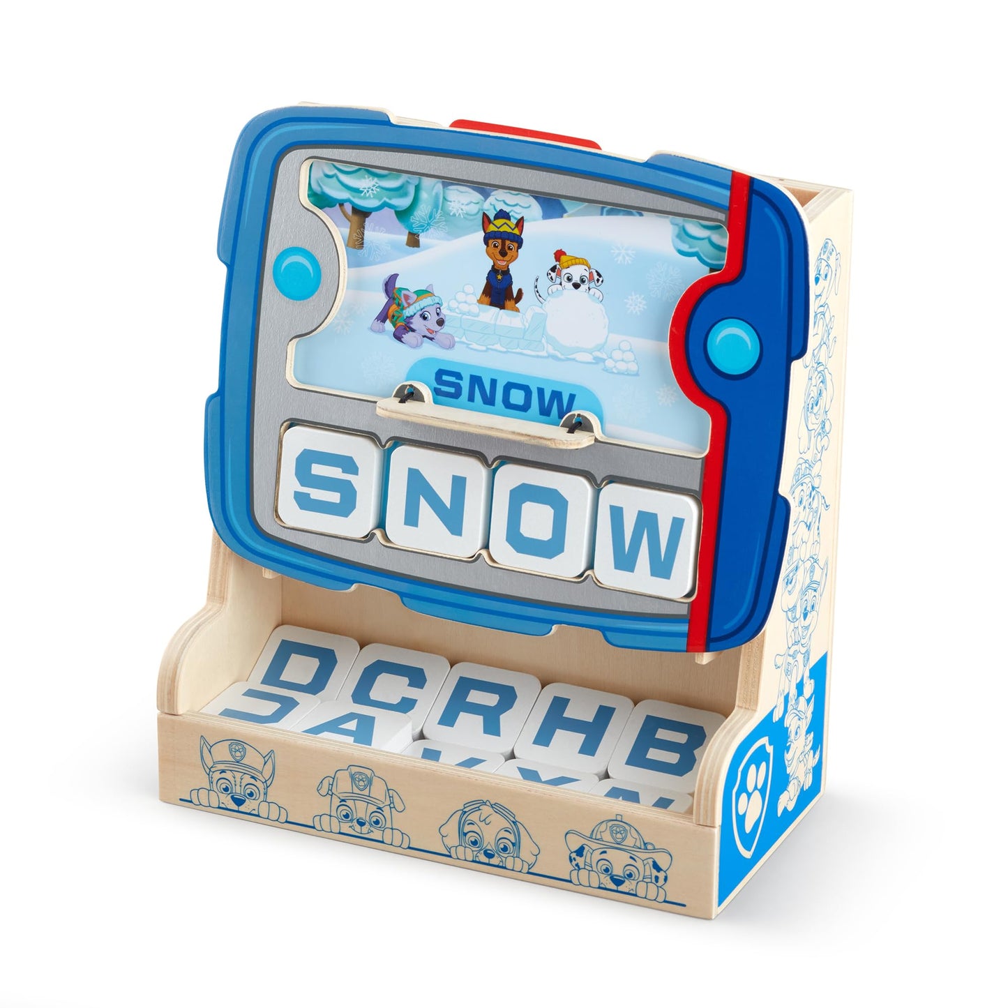 Melissa & Doug PAW Patrol See & Spell Pup Pad Game – FSC Certified