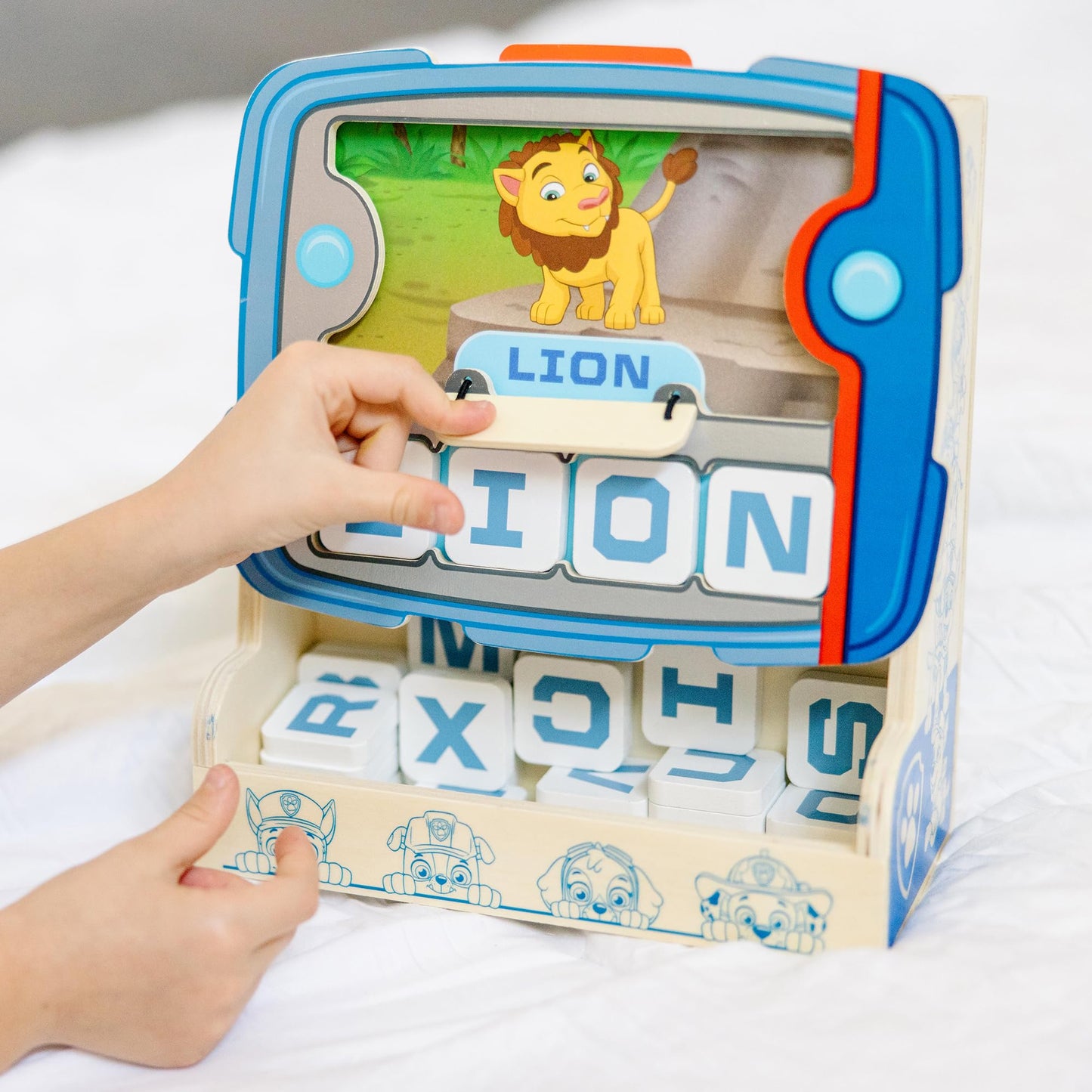Melissa & Doug PAW Patrol See & Spell Pup Pad Game – FSC Certified