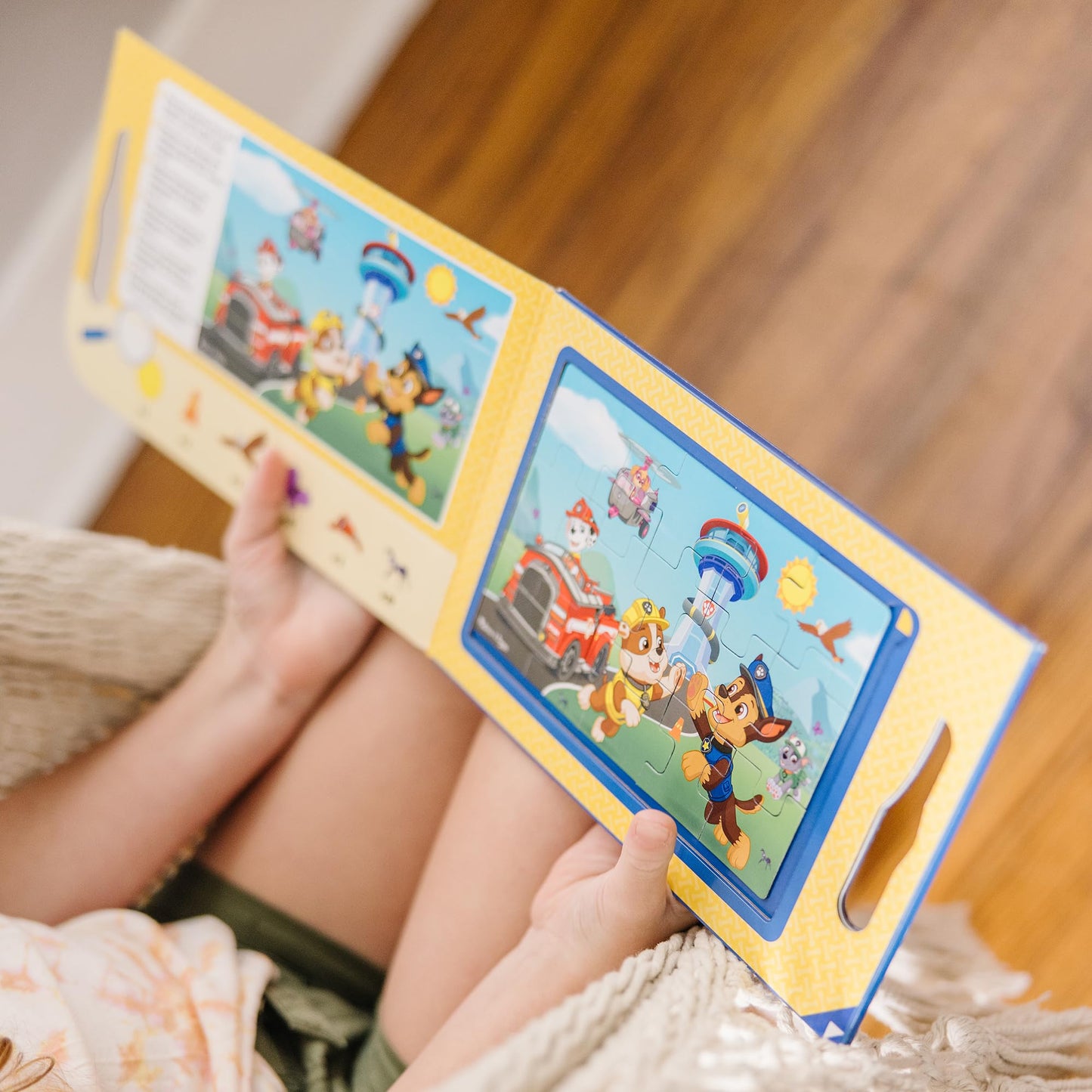 Melissa & Doug PAW Patrol Take-Along Magnetic Puzzles – 2x15 Pieces, FSC Certified
