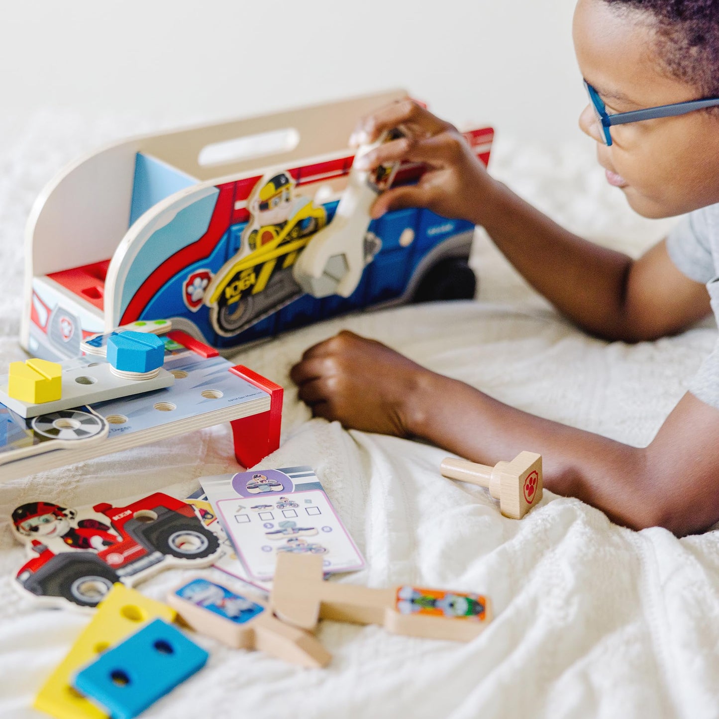 Melissa & Doug PAW Patrol Match & Build Mission Cruiser — FSC Certified
