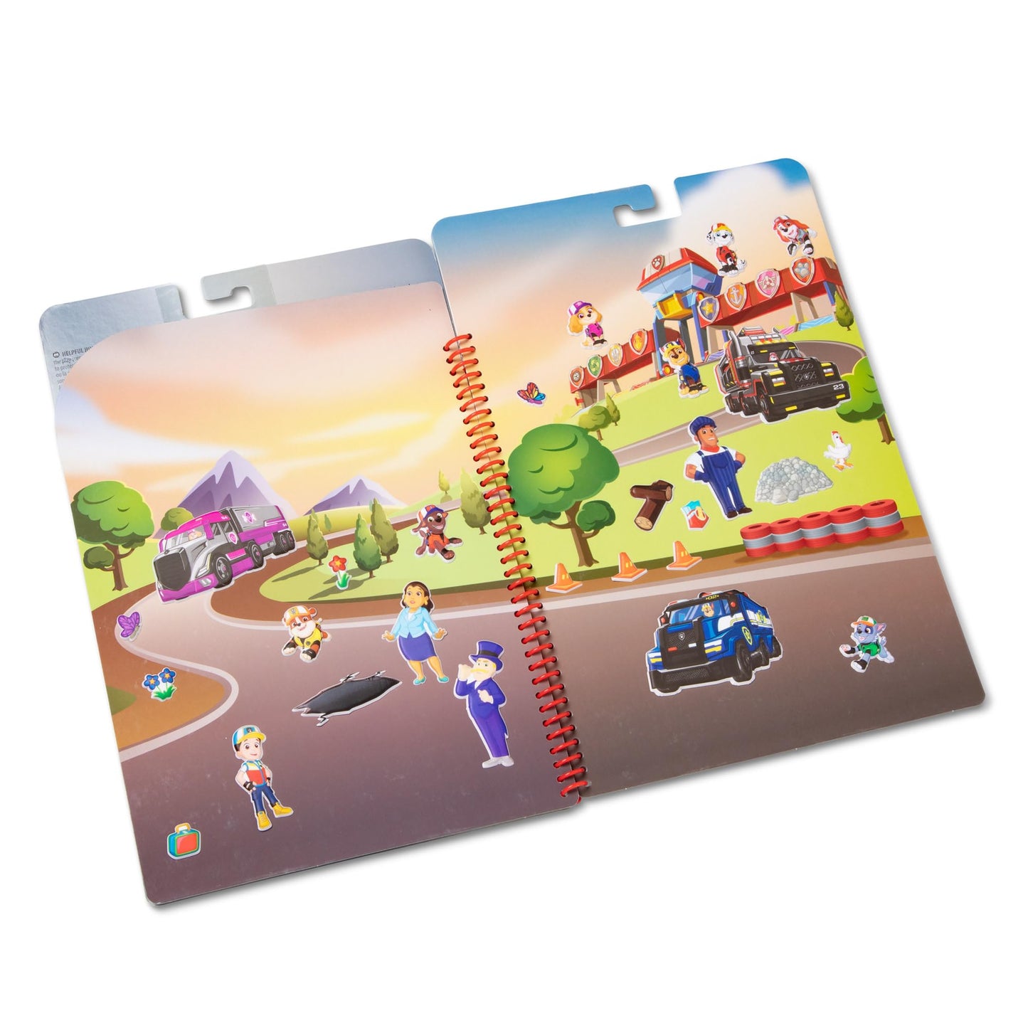 Melissa & Doug PAW Patrol Restickable Puffy Stickers — Big Truck Pups Sticker Book Travel Activity (Ages 3+)
