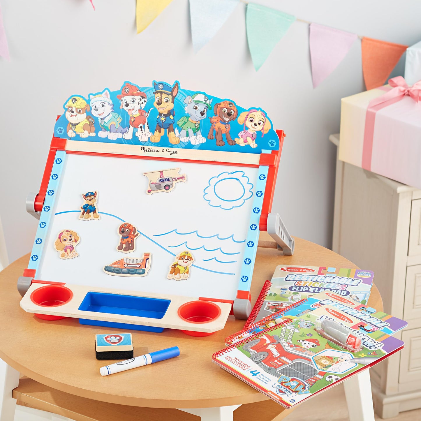 Melissa & Doug PAW Patrol Water Wow! Marshall Travel Book – Water Reveal Activity Pad (Ages 3+)