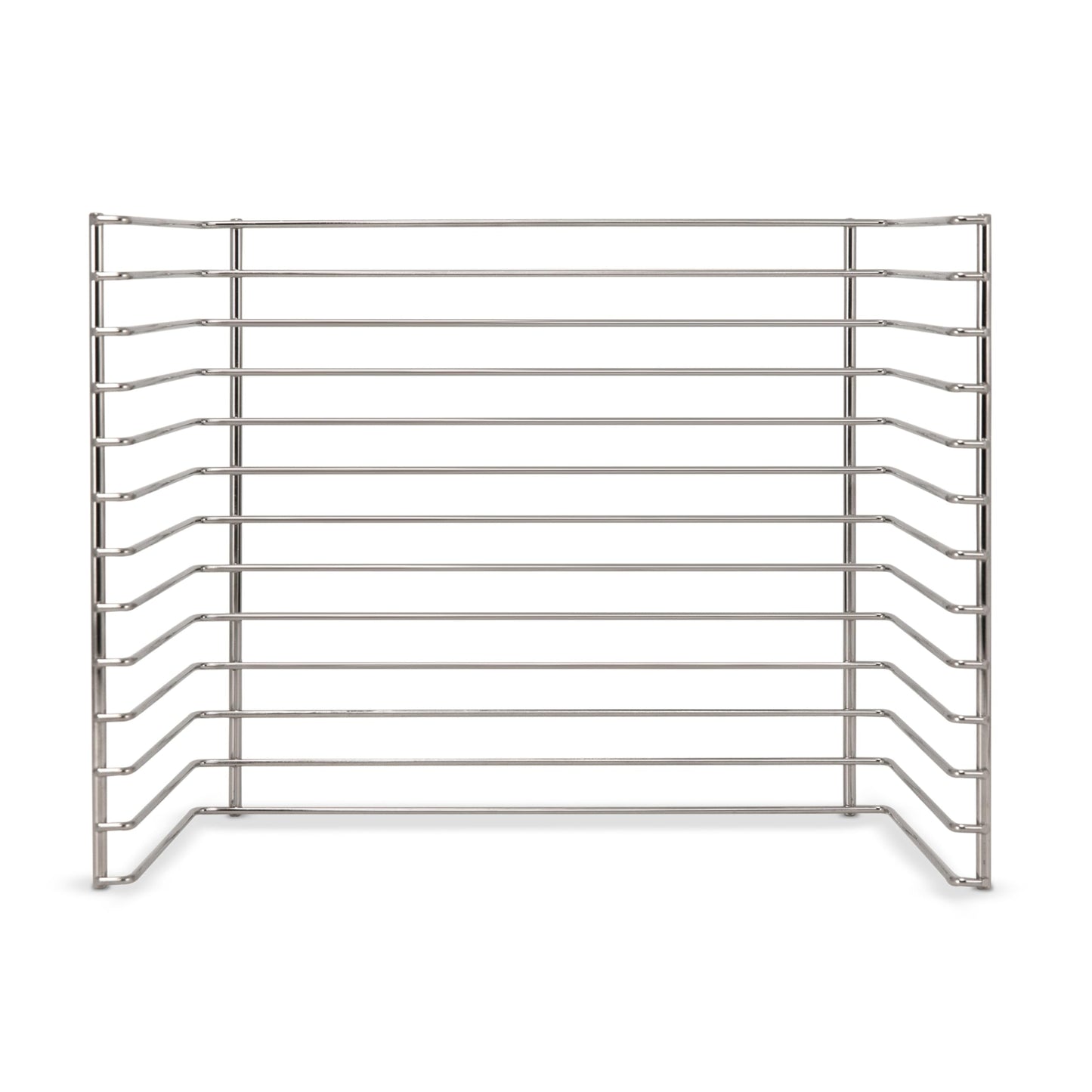 Melissa & Doug Puzzle Storage Rack – Wire Rack Holds 12 Puzzles