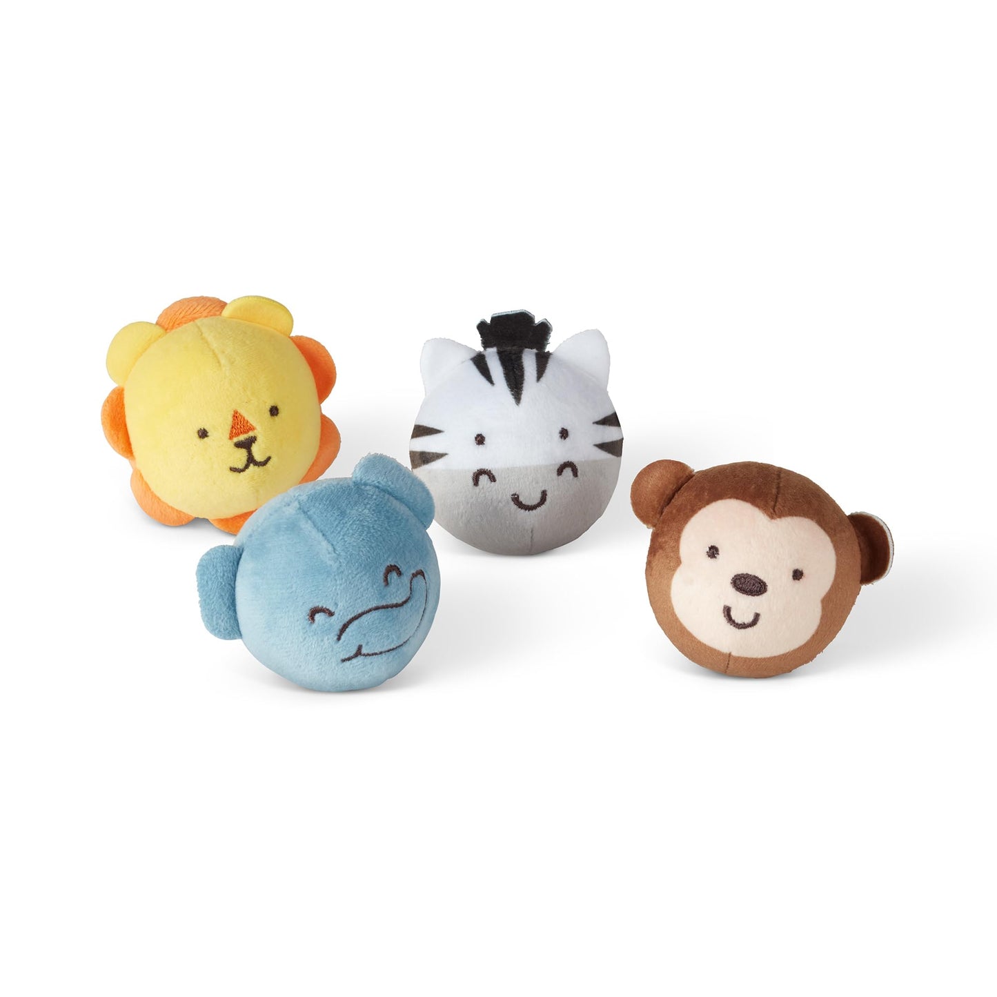 Melissa & Doug Rollables Safari Friends: 4-Piece Infant & Toddler Toy