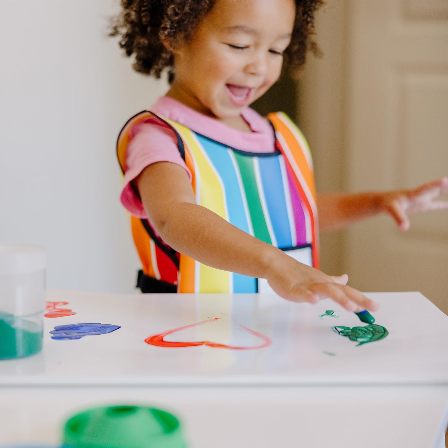 Melissa & Doug Finger Paint Paper Pad (12 x 18 inches, 50 Sheets per Pad, 2-Pack) – FSC Certified