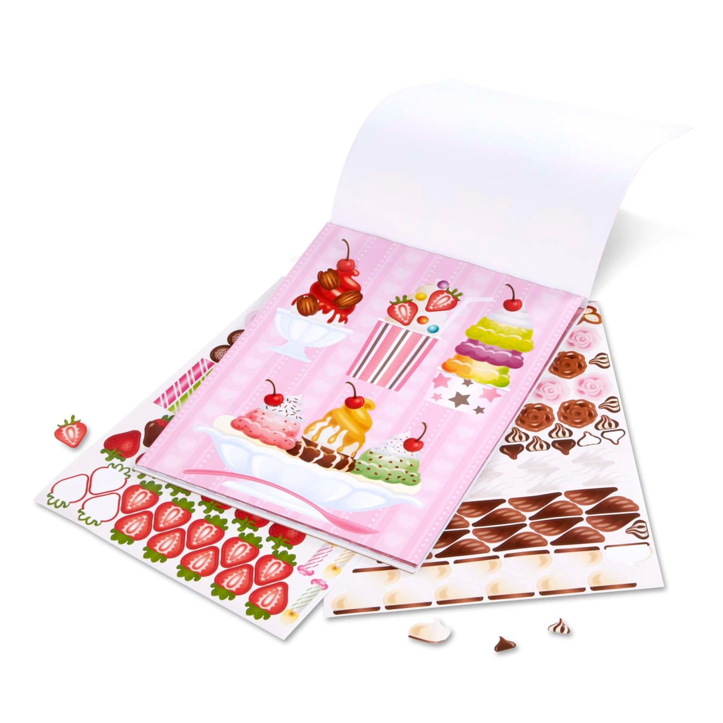 Melissa and Doug Sweets and Treats Sticker Pad – 500+ Stickers, 16 Backgrounds