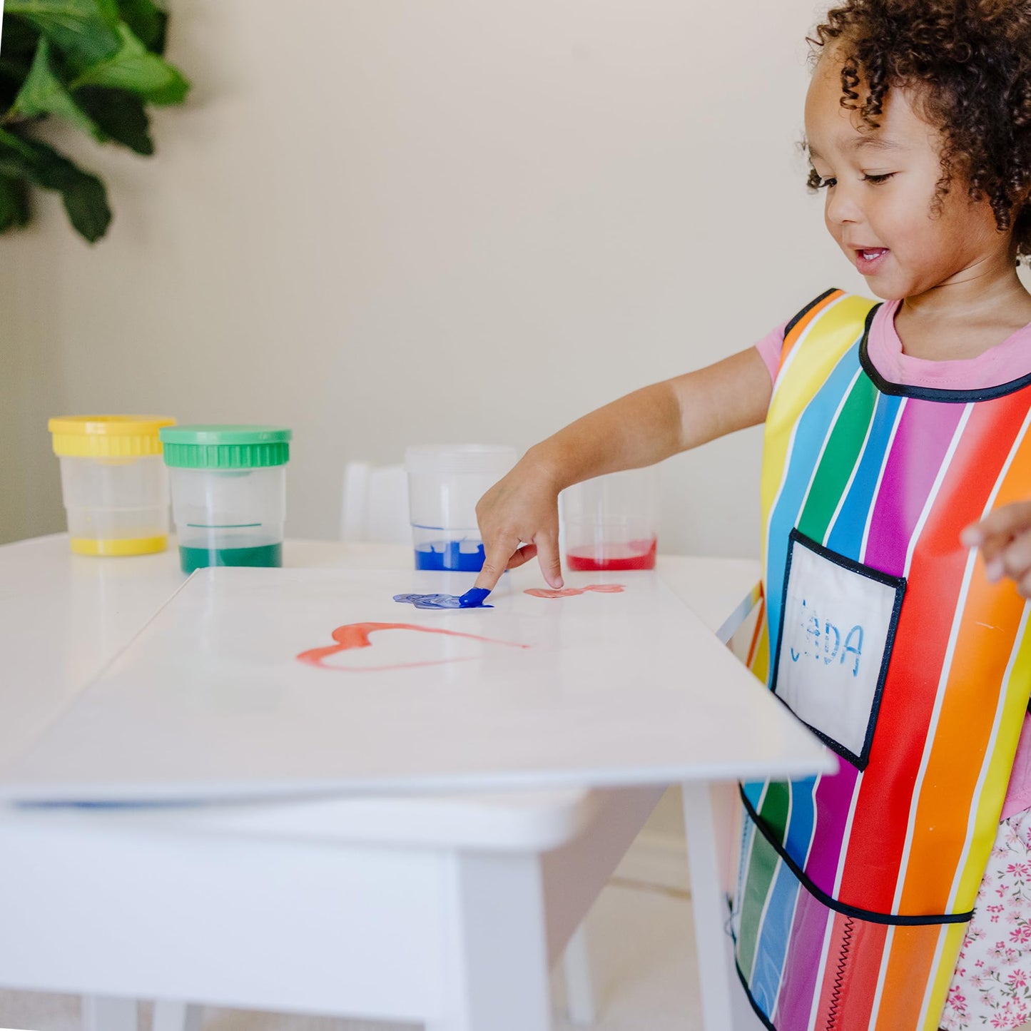 Melissa & Doug Finger Paint Paper Pad (12 x 18 inches, 50 Sheets per Pad, 2-Pack) – FSC Certified
