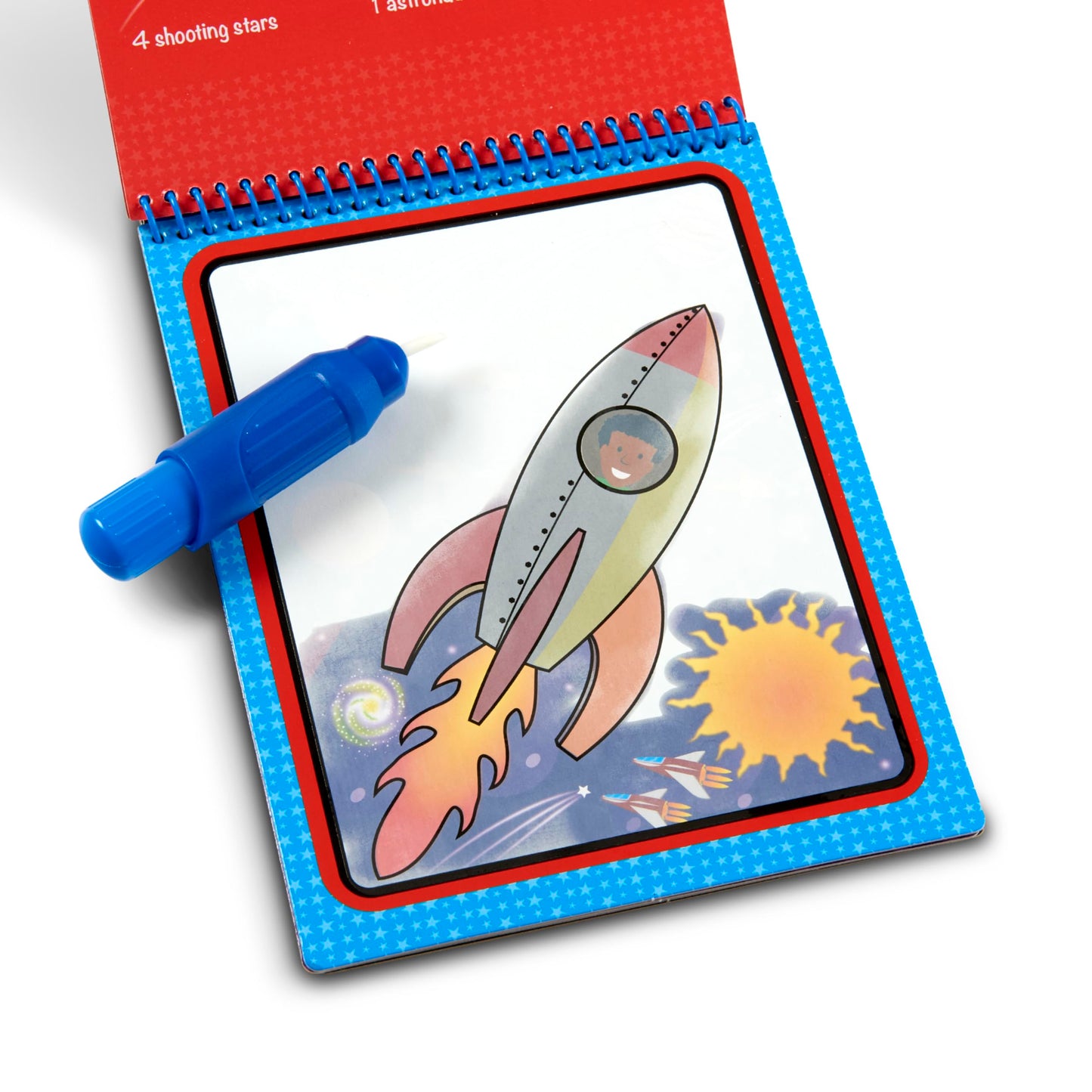 Melissa & Doug On The Go Water Wow! Space – Reusable Mess-Free Water-Reveal Activity Pad