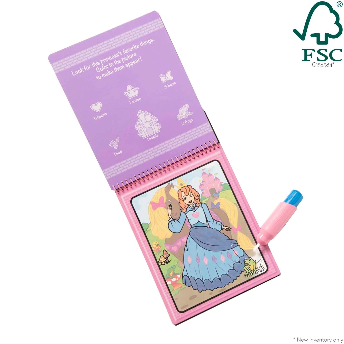 Melissa & Doug On the Go Water Wow! Fairy Tale – Mess-Free Reusable Water-Reveal Activity Pad (Ages 3+)