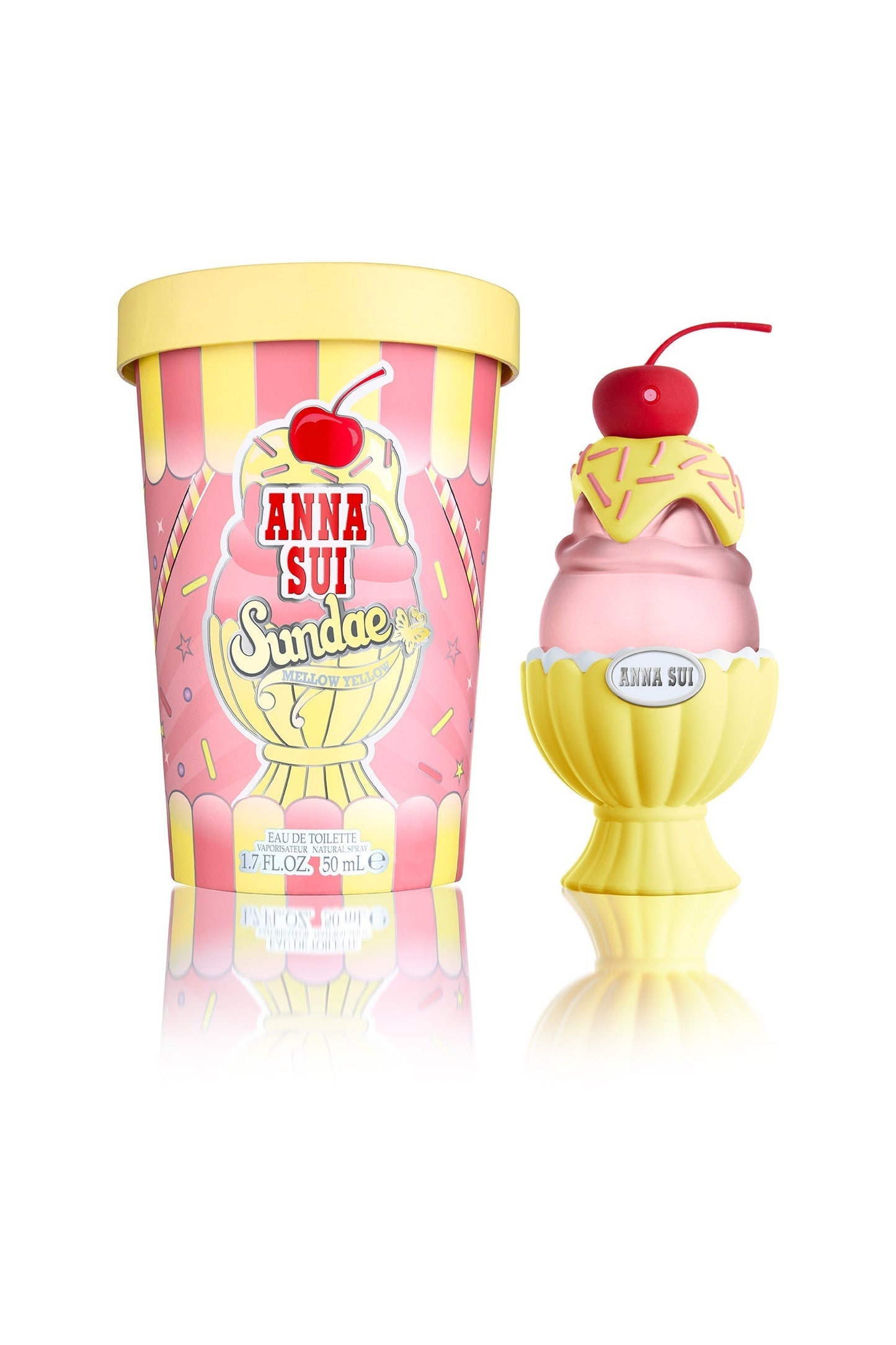 Anna Sui Sundae Mellow Yellow Eau de Toilette 50ml Spray Women's Fragrance