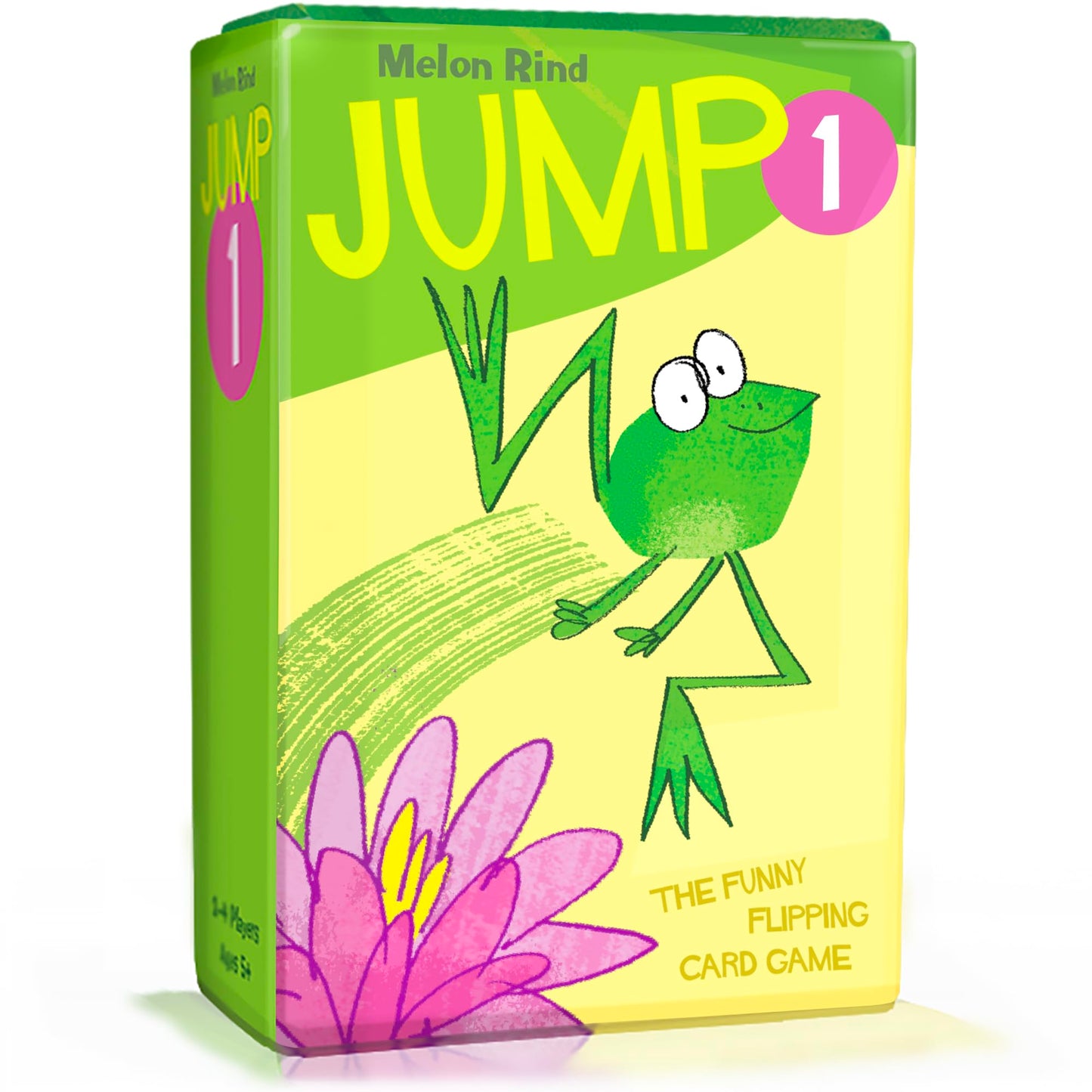 Melon Rind Jump 1 — Math Card Game for Adding & Subtracting by 1 (Ages 5+)