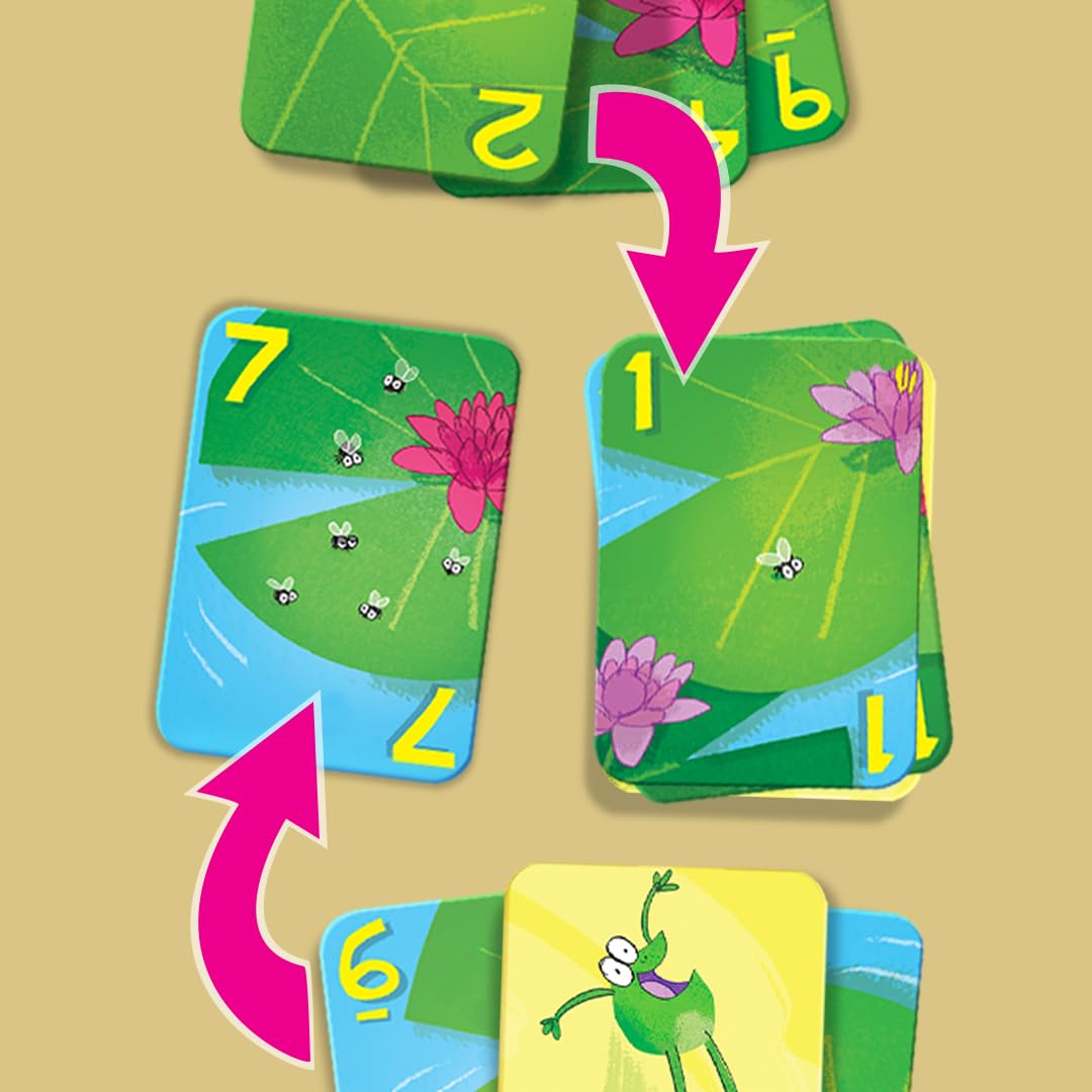 Melon Rind Jump 1 — Math Card Game for Adding & Subtracting by 1 (Ages 5+)