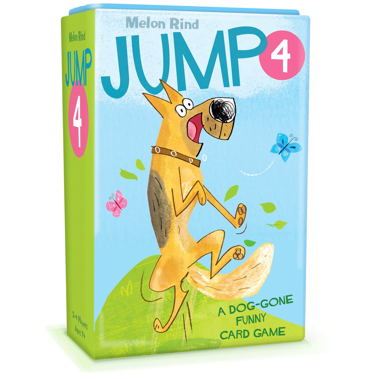 Melon Rind Jump 4: Multiples of 4 Card Game for Kids | Puppy Theme