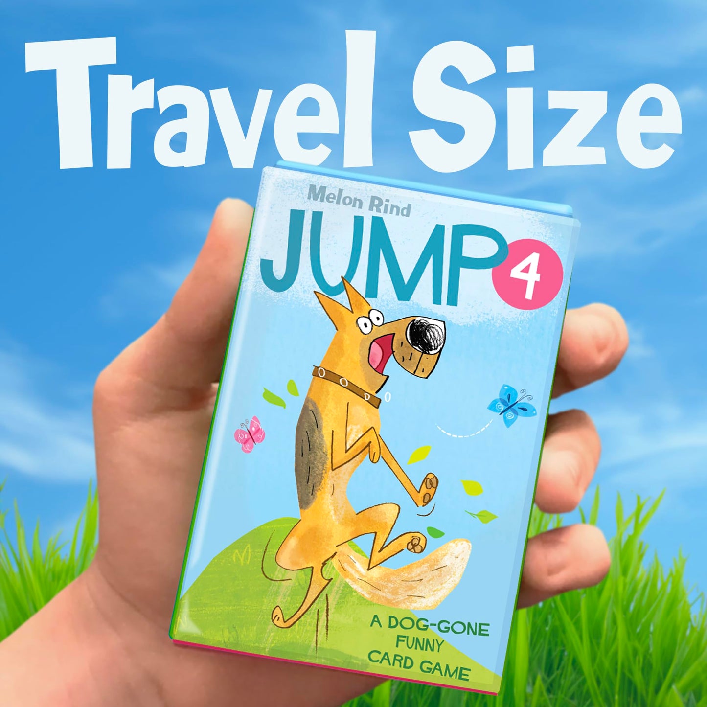 Melon Rind Jump 4: Multiples of 4 Card Game for Kids | Puppy Theme