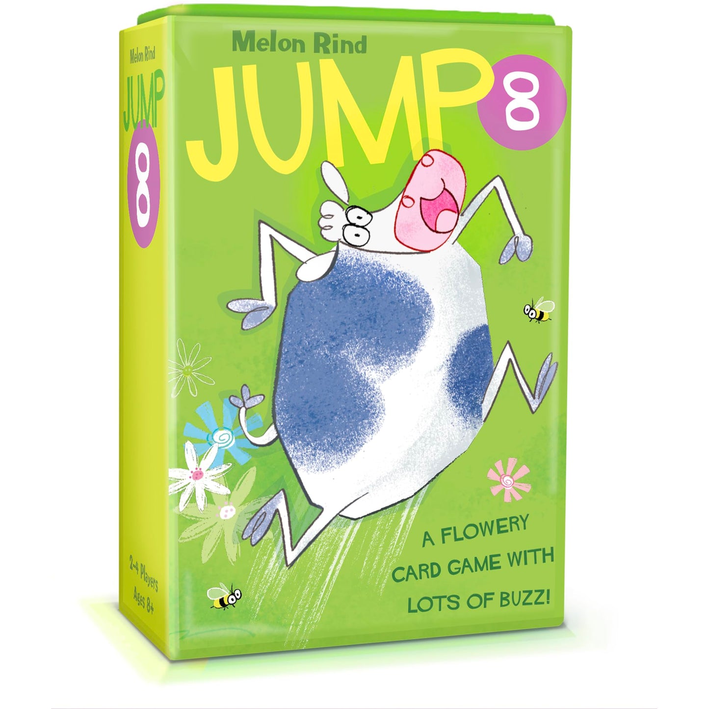 Melon Rind Jump 8: Fun Multiples of 8 Math Card Game for Kids 8+