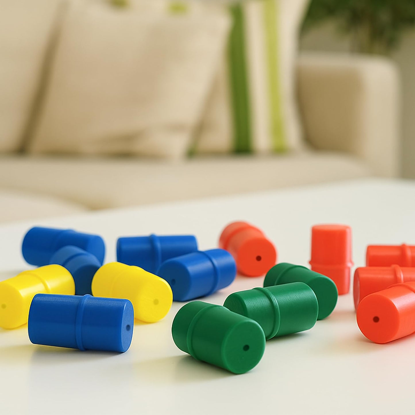 Menethil Trouble Replacement Parts – 16-Piece Set (Blue, Green, Red, Yellow) – Movers, Pawns & Pegs