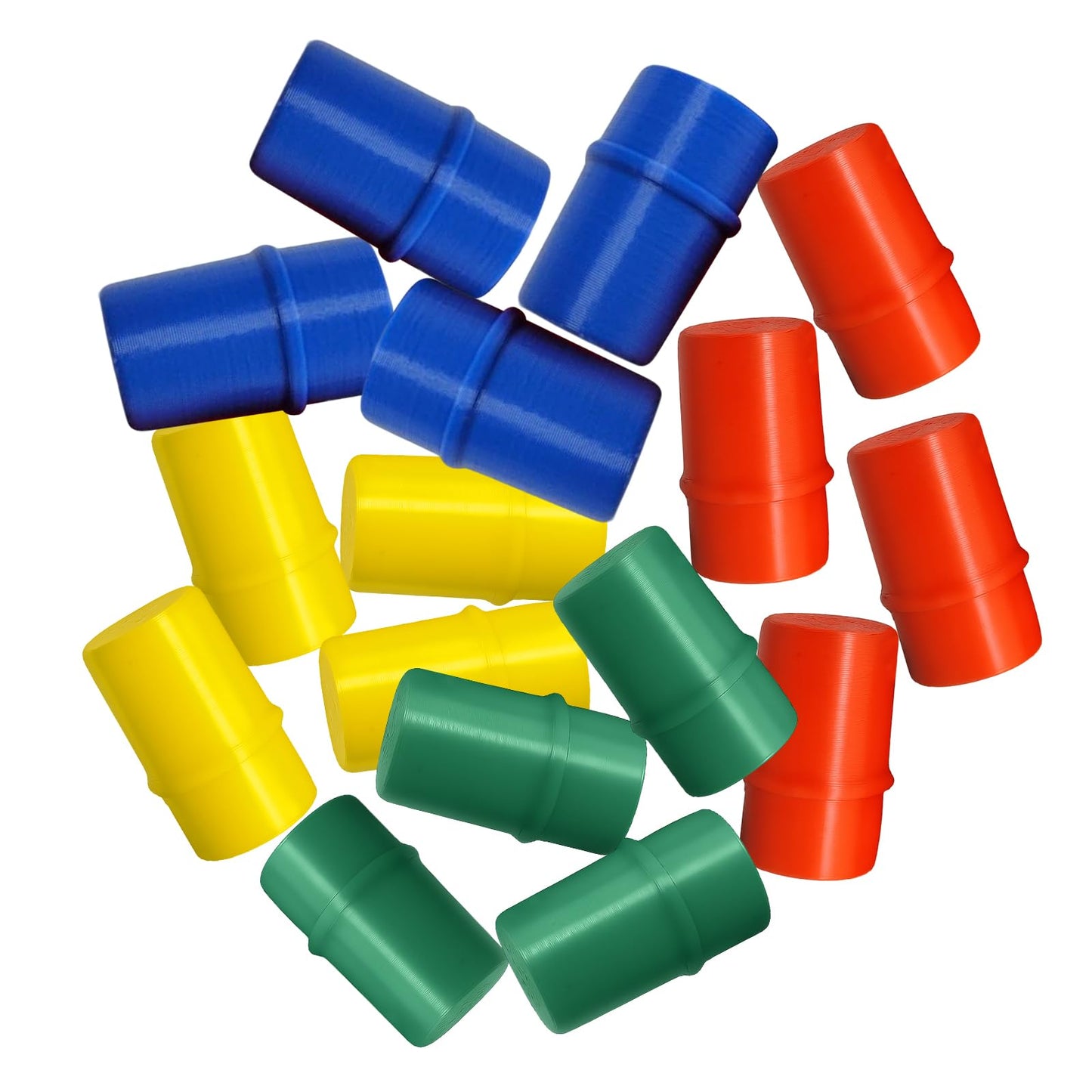 Menethil Trouble Replacement Parts – 16-Piece Set (Blue, Green, Red, Yellow) – Movers, Pawns & Pegs