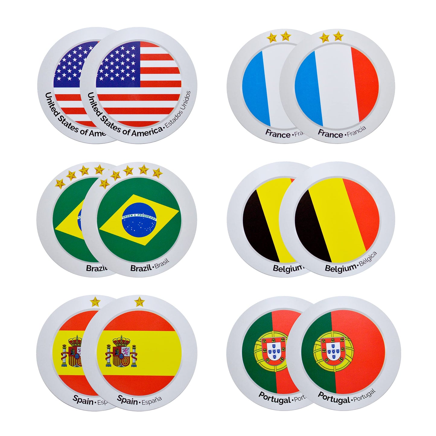 Menique World Cup Memory Matching Game – 79 Cards (Flags + Penalty Challenge) – Bilingual English/Spanish