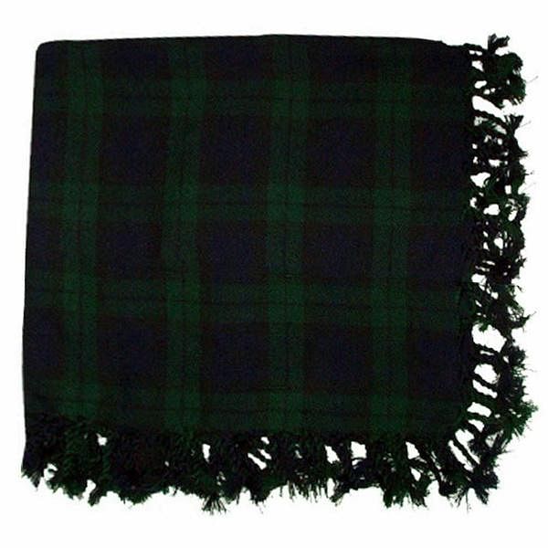 Men's Traditional Scottish kilt Black Watch Tartan 8 Pcs Set Kilt Outfit