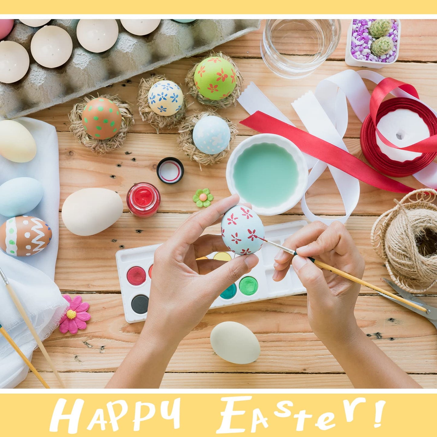 Meooeck 100 Pcs DIY Easter Eggs – White Plastic Fillable Blank Eggs for Hunts and Crafts