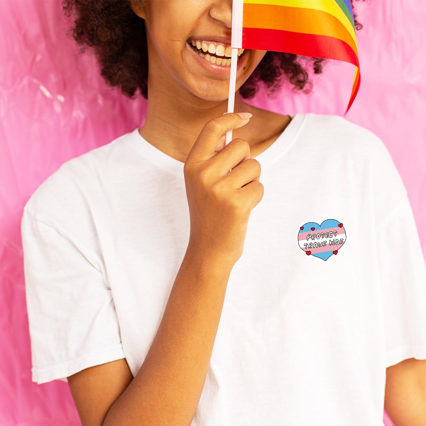 MEPLUM Pride Stickers – 200 Mixed LGBTQ+ Vinyl Stickers Bulk for Pride, Laptops, Water Bottles, and More